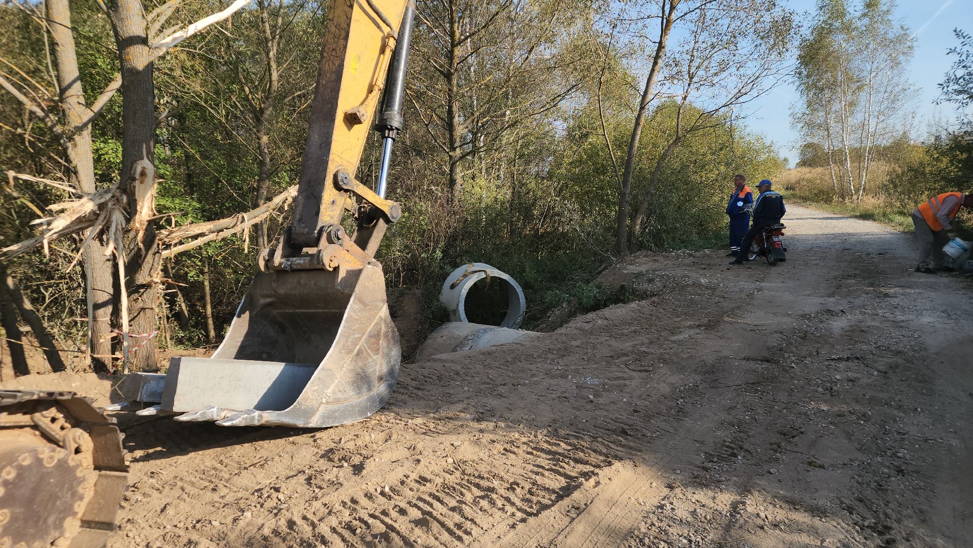 ступино, водовод в колюпаново, дороги подмосковья,