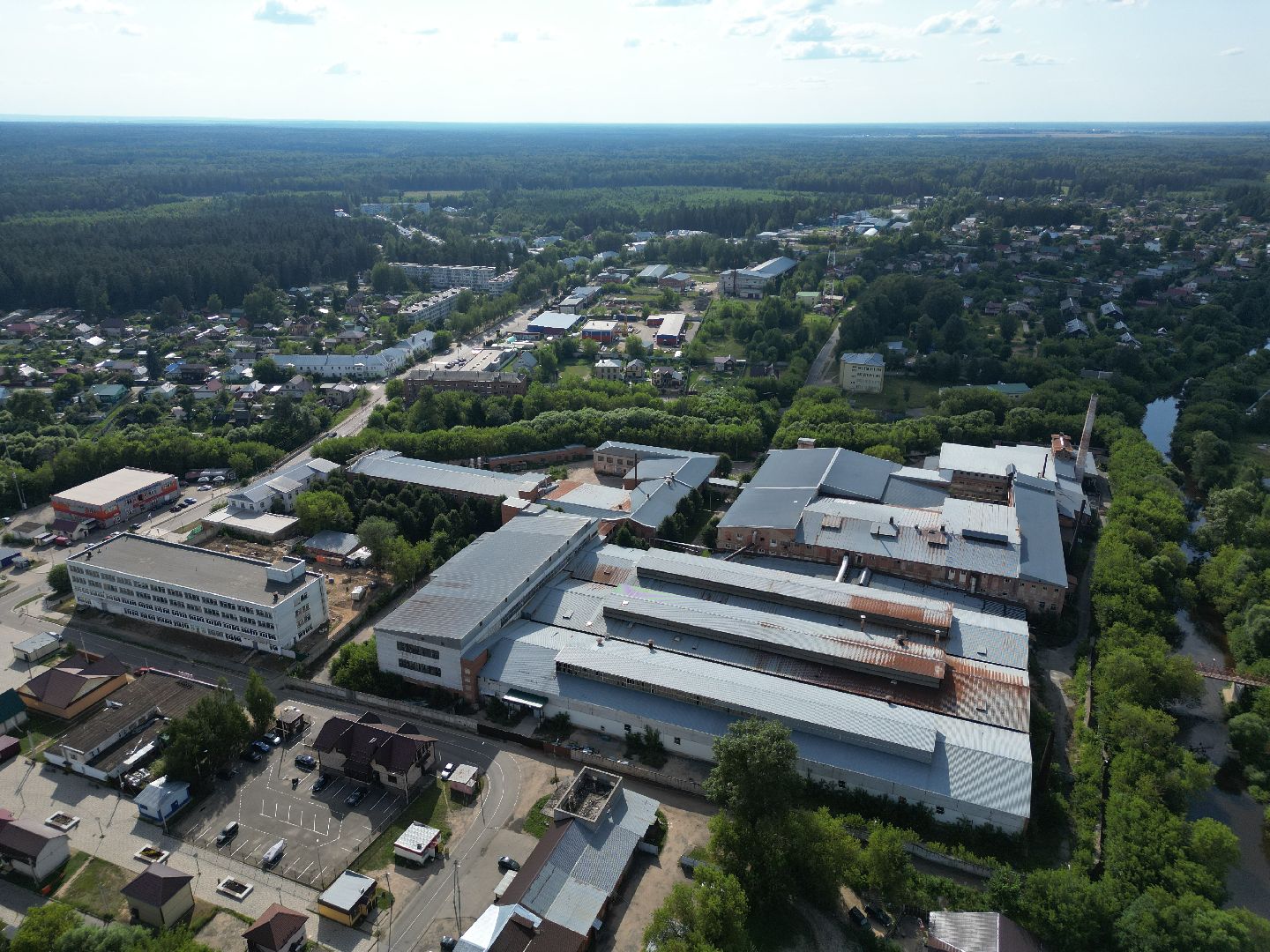 талдом, города, культура, экономика, видео с коптера,