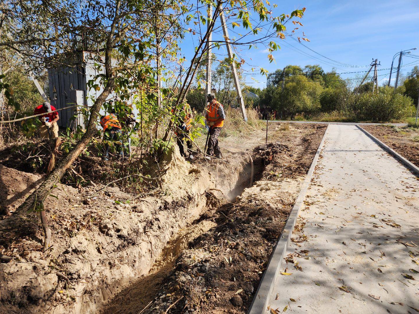 Чехов, село Мелихово, музей-заповедник, реконструкция, строительство, тротуары, пешеходные дорожки, инженерные сети, благоустройство,