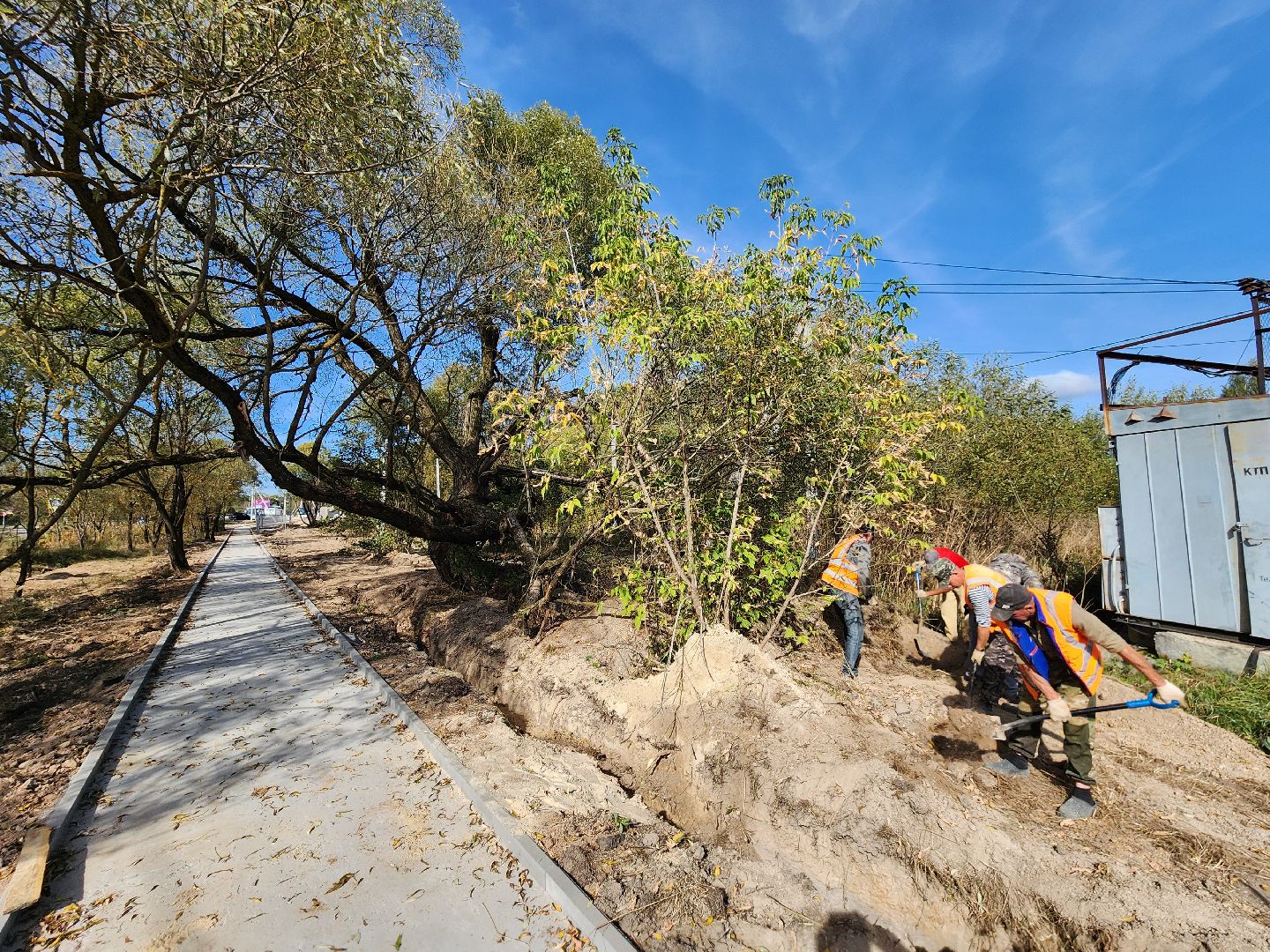 Чехов, село Мелихово, музей-заповедник, реконструкция, строительство, тротуары, пешеходные дорожки, инженерные сети, благоустройство,