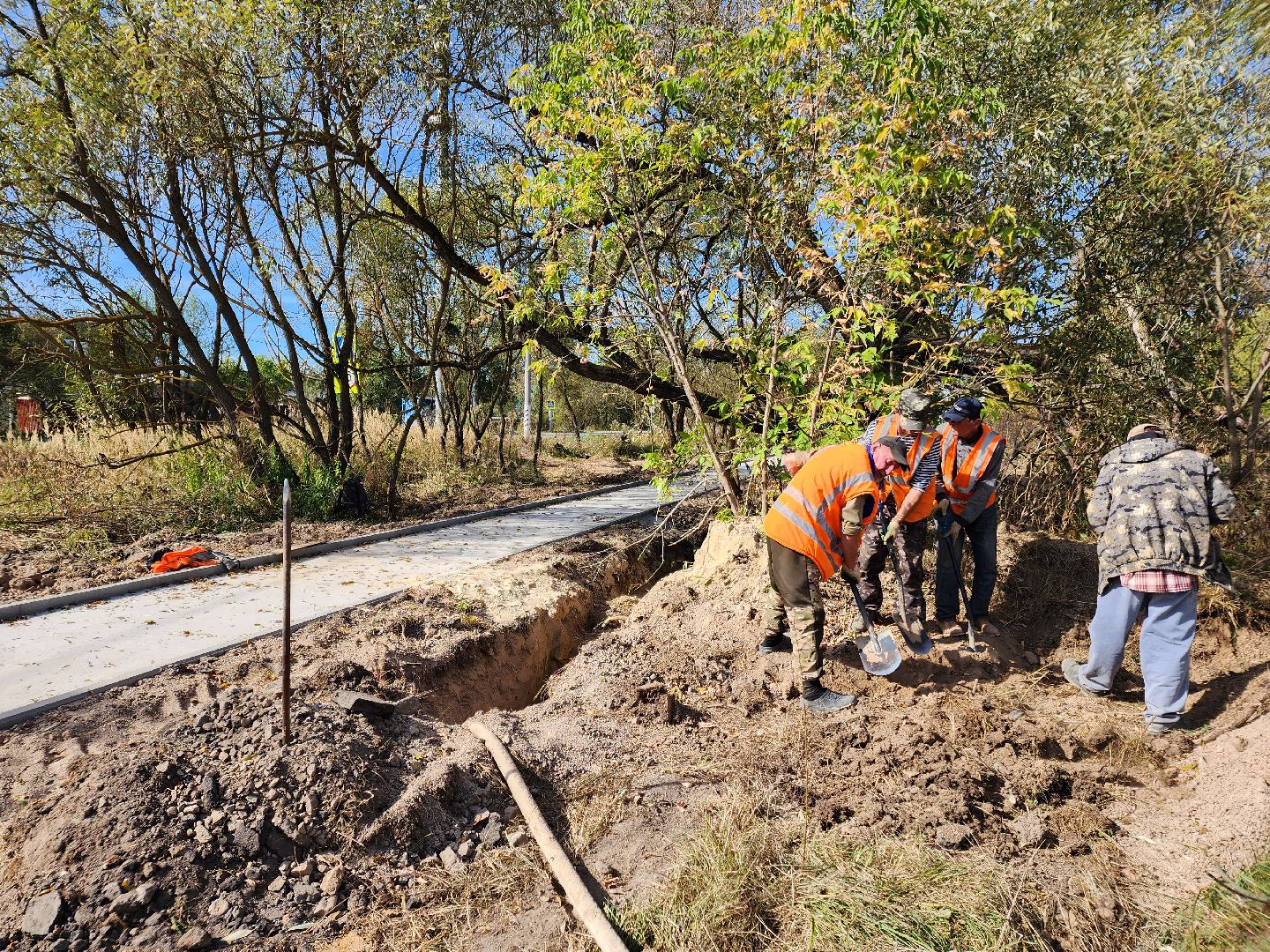 Чехов, село Мелихово, музей-заповедник, реконструкция, строительство, тротуары, пешеходные дорожки, инженерные сети, благоустройство,