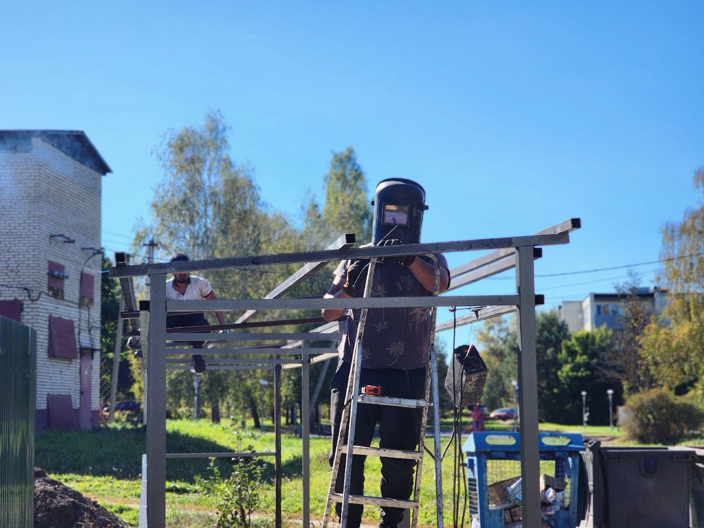 можайск, можайский городской округ, подмосковье, жкх, контейнерная площадка, модернизация, ТКО, КГМ, бункер,