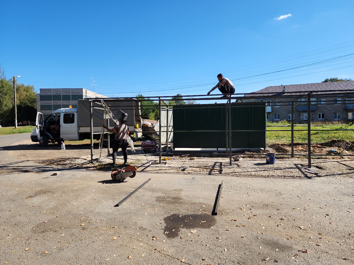 можайск, можайский городской округ, подмосковье, жкх, контейнерная площадка, модернизация, ТКО, КГМ, бункер,