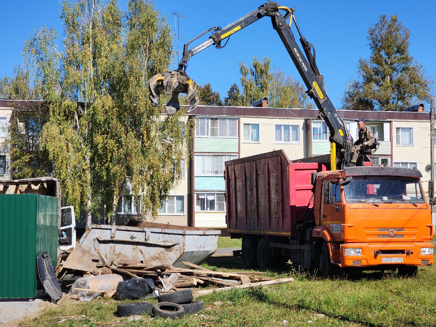 можайск, можайский городской округ, подмосковье, жкх, контейнерная площадка, модернизация, ТКО, КГМ, бункер,