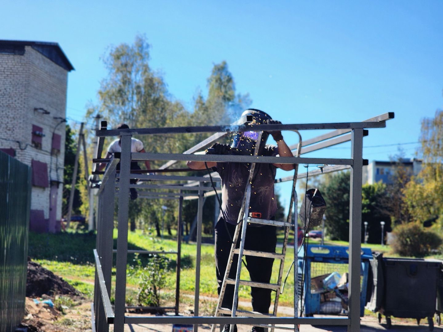 можайск, можайский городской округ, подмосковье, жкх, контейнерная площадка, модернизация, ТКО, КГМ, бункер,
