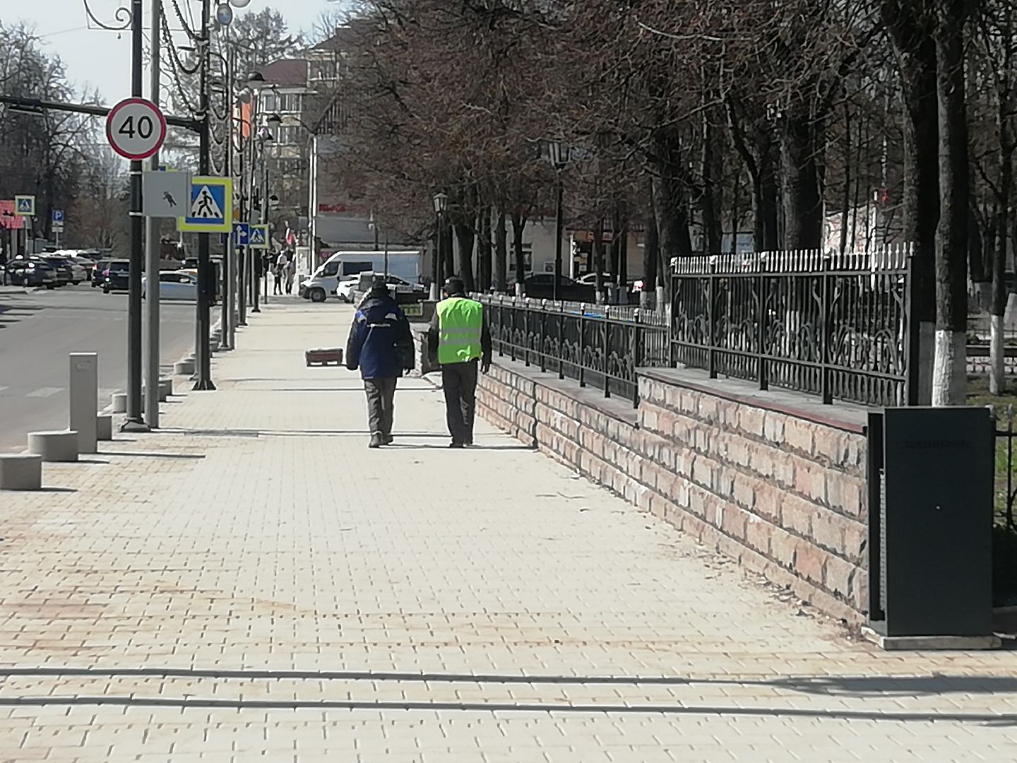 благоустройство, очистка от мусора, Звенигород