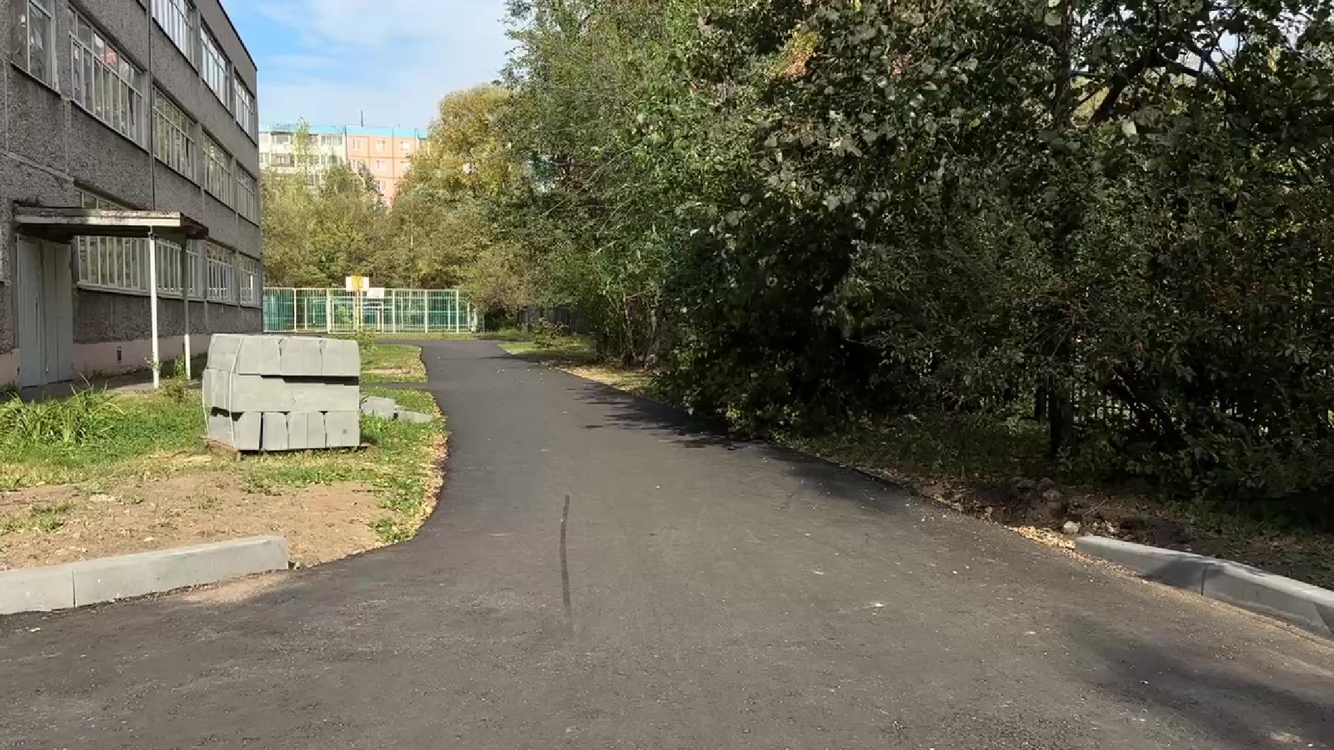 Реутов, жалоба, добродел, школа 6, асфальт, новое полотно, пирог,