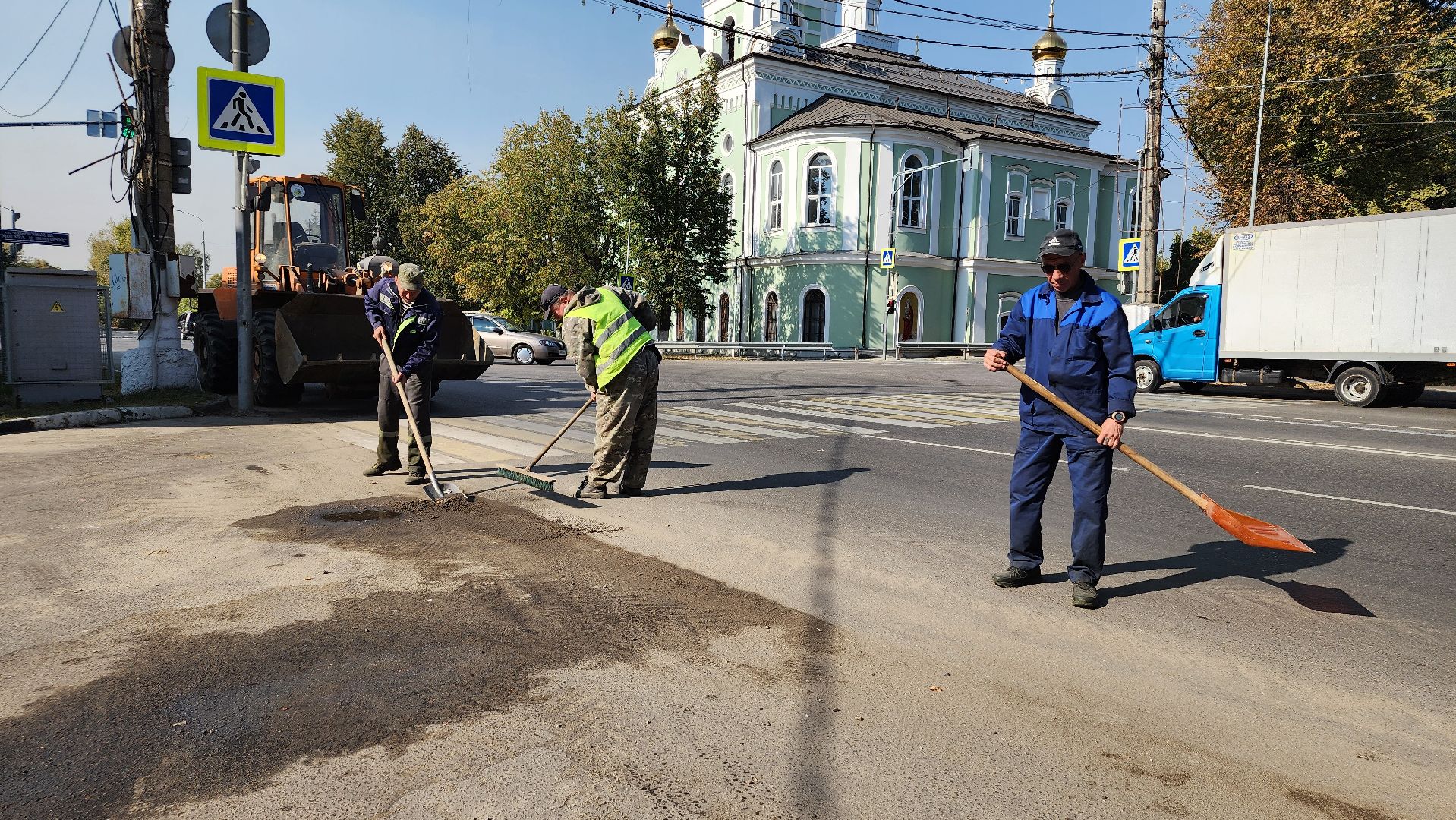 уборка городских территорий, коммунальные службы, ЖКХ, Старая Купавна, Богородский городской округ,