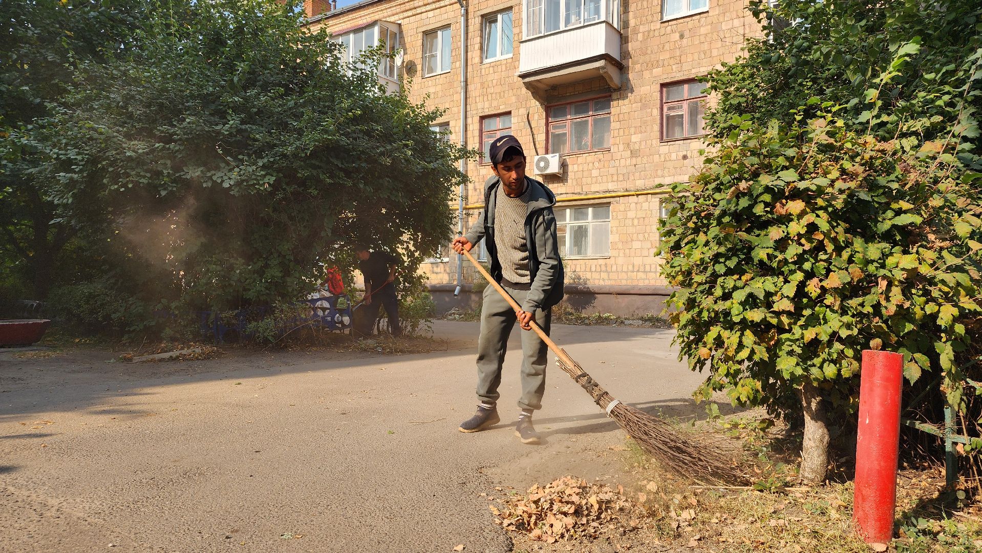 уборка городских территорий, коммунальные службы, ЖКХ, Старая Купавна, Богородский городской округ,