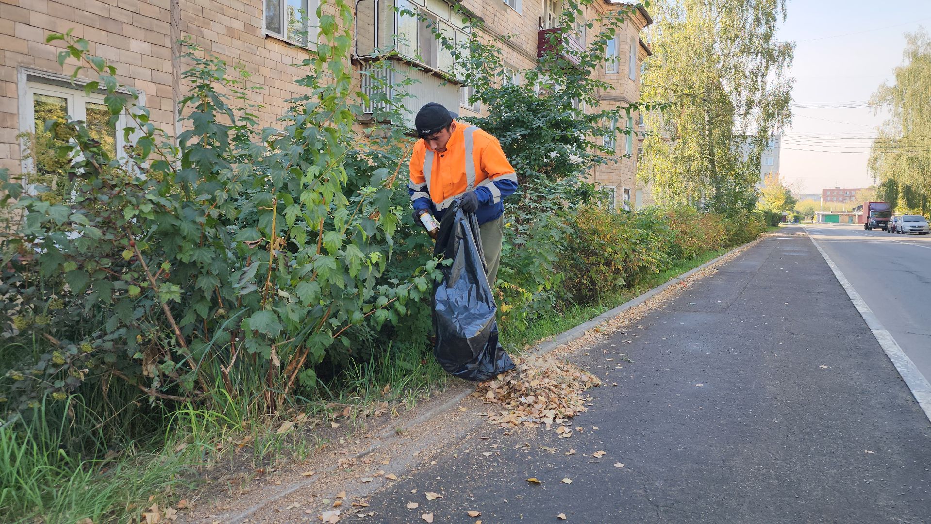 уборка городских территорий, коммунальные службы, ЖКХ, Старая Купавна, Богородский городской округ,