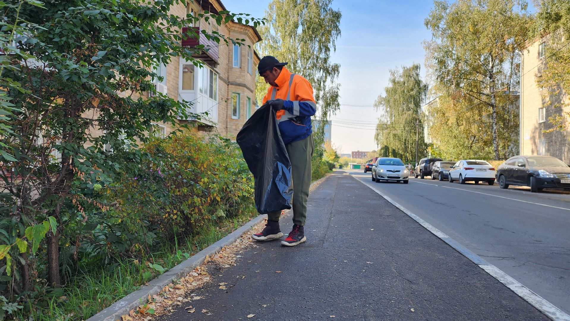 уборка городских территорий, коммунальные службы, ЖКХ, Старая Купавна, Богородский городской округ,