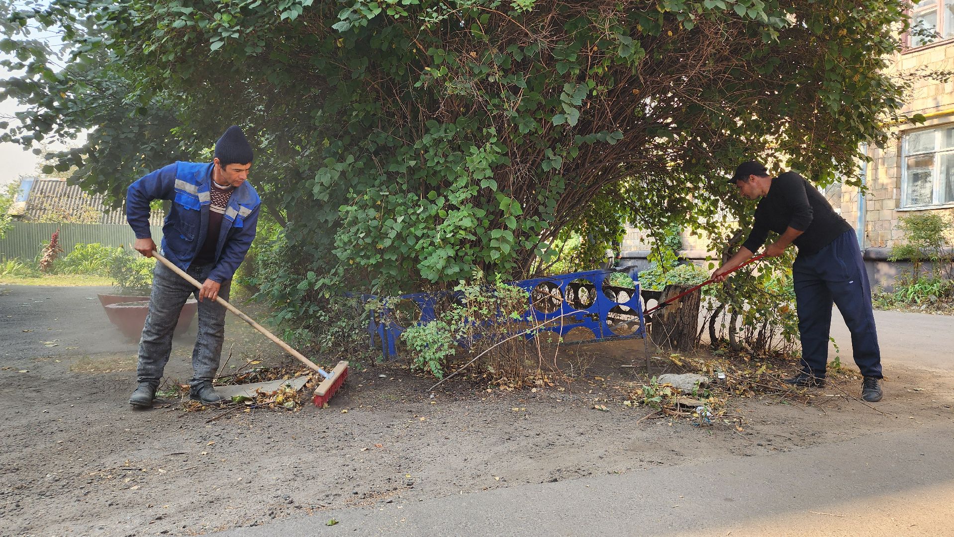 уборка городских территорий, коммунальные службы, ЖКХ, Старая Купавна, Богородский городской округ,
