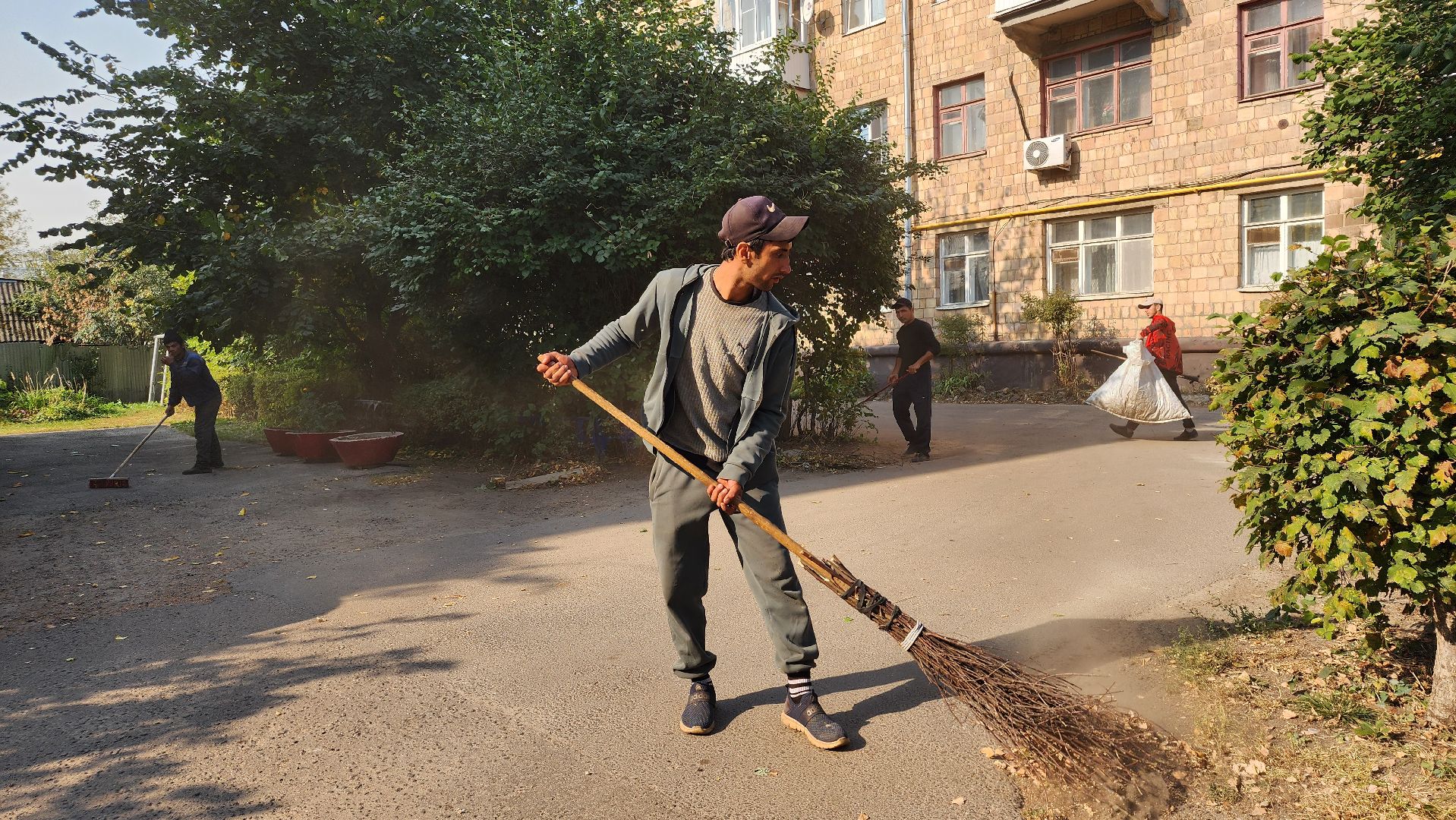 уборка городских территорий, коммунальные службы, ЖКХ, Старая Купавна, Богородский городской округ,