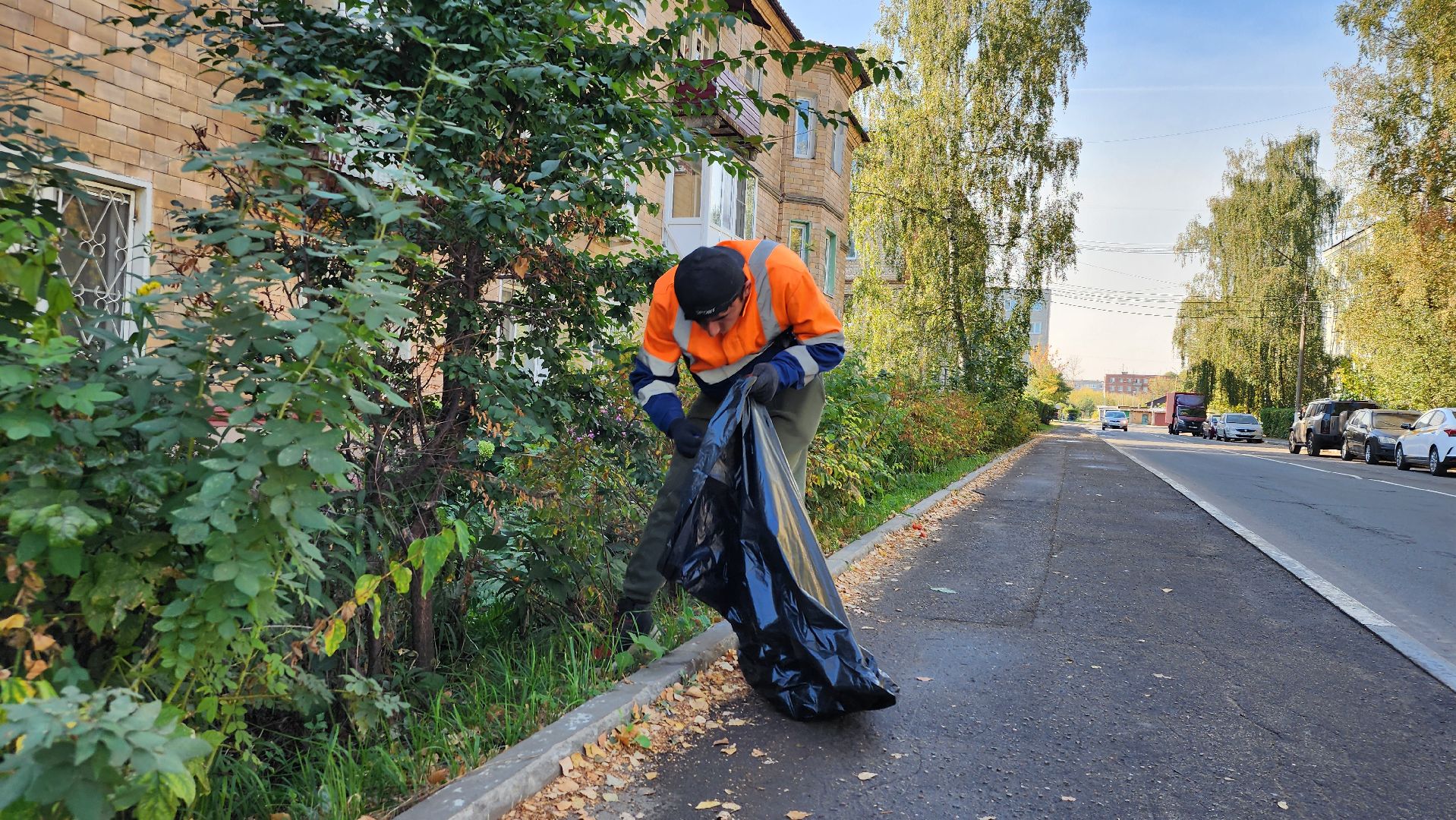 уборка городских территорий, коммунальные службы, ЖКХ, Старая Купавна, Богородский городской округ,