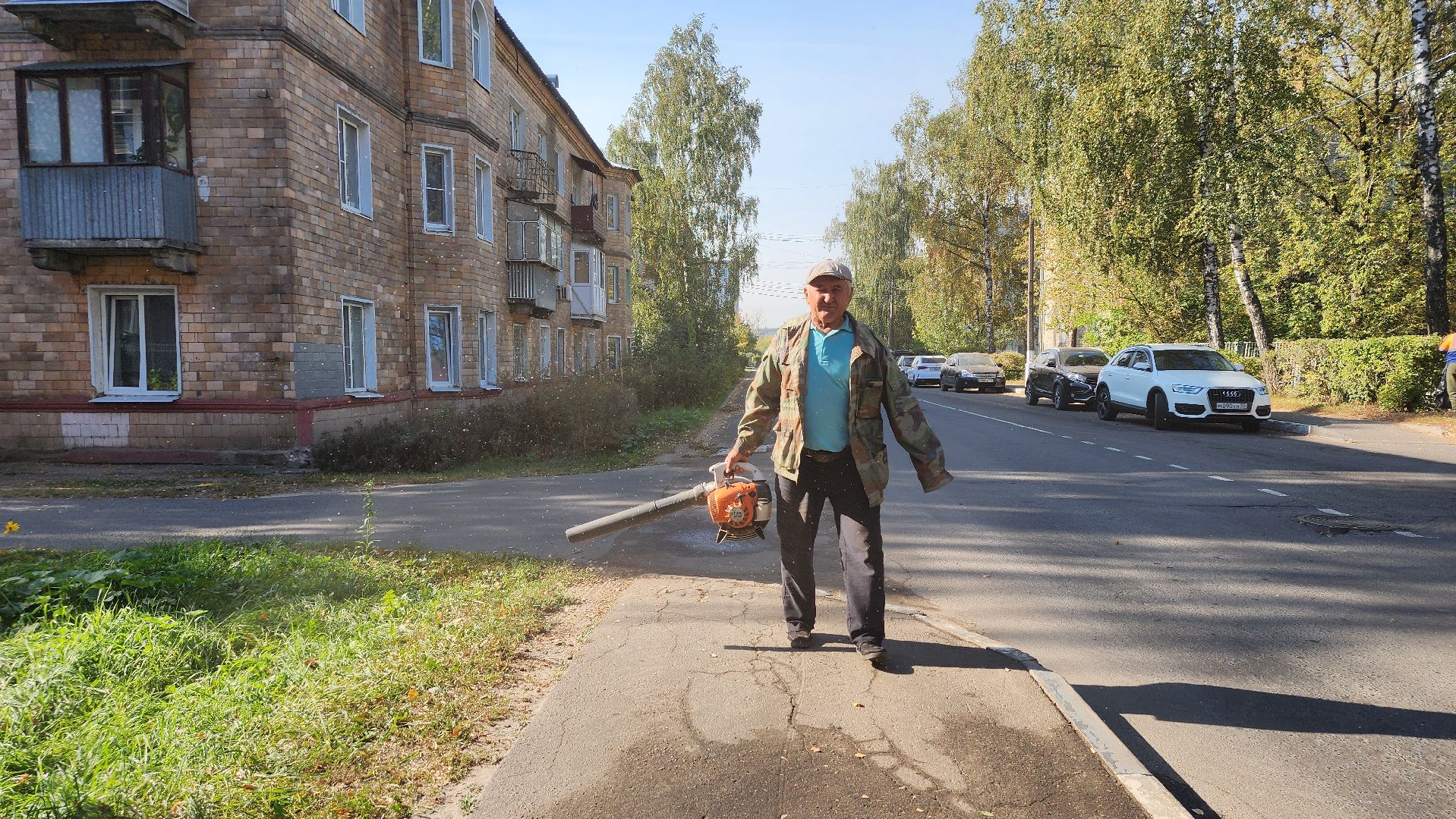 уборка городских территорий, коммунальные службы, ЖКХ, Старая Купавна, Богородский городской округ,