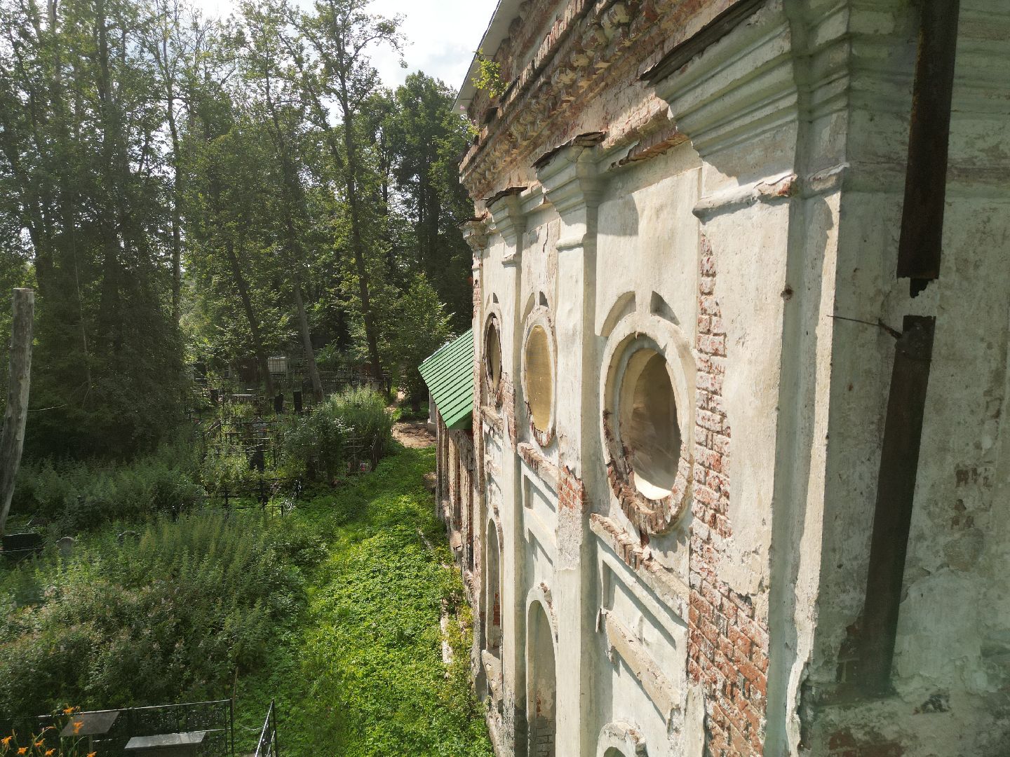 талдом, церковь, реставрация, города, видео с коптера,