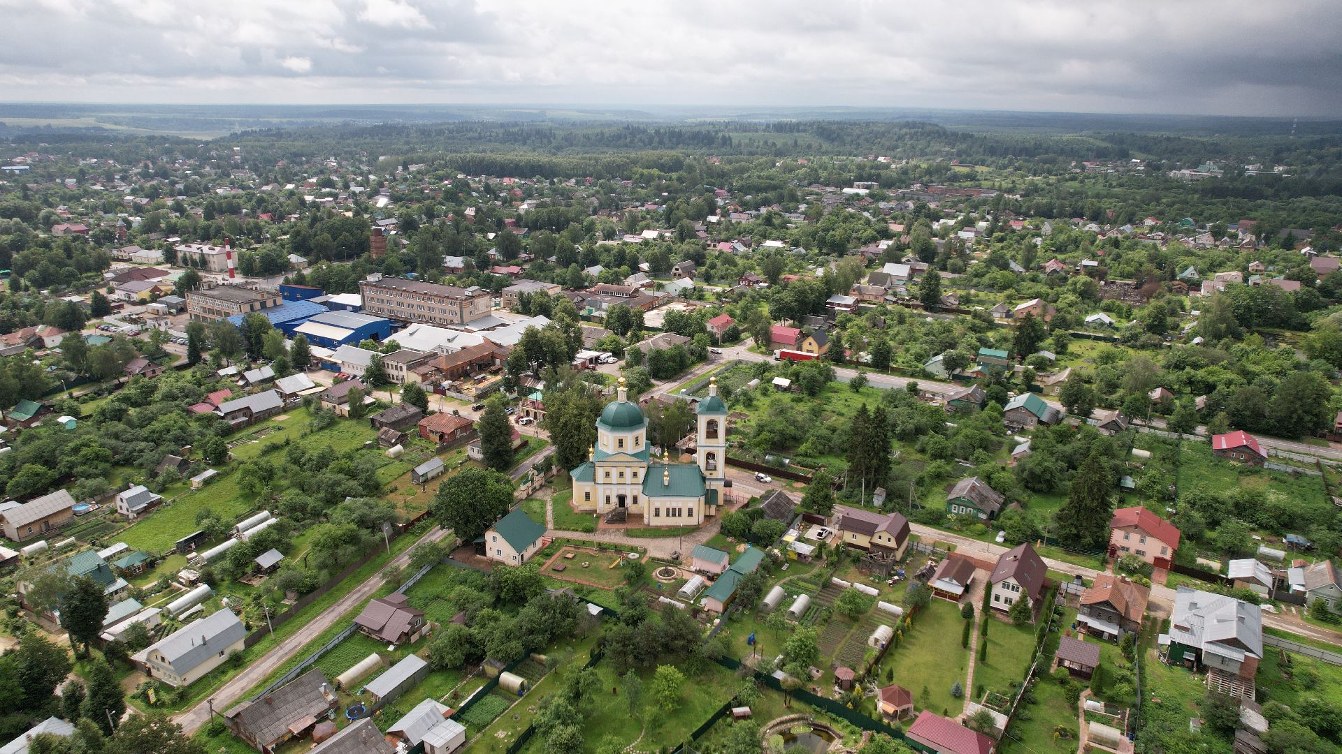 видео с коптера, верея, наро-фоминск, города, церковь,