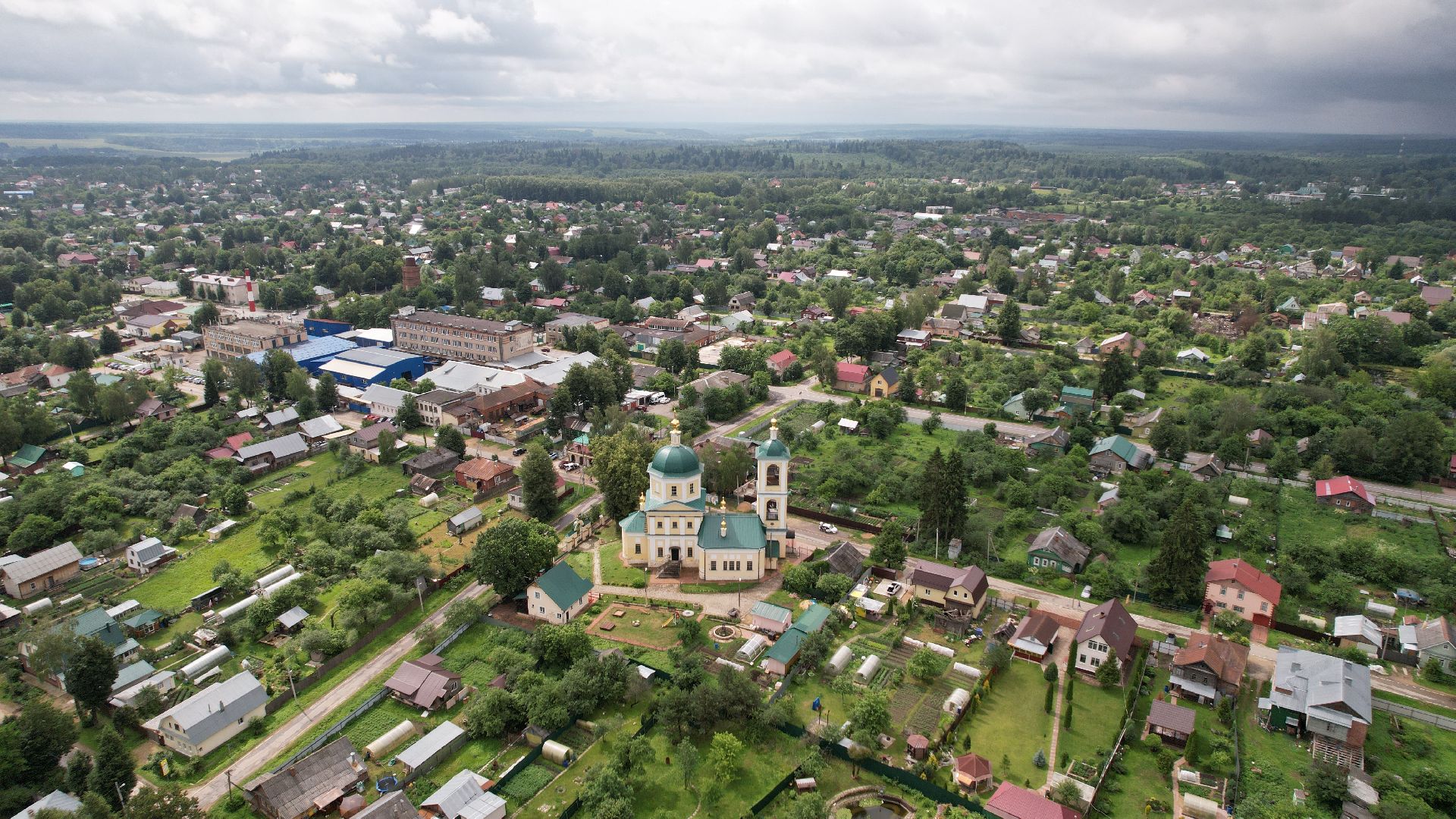 видео с коптера, верея, наро-фоминск, города, церковь,