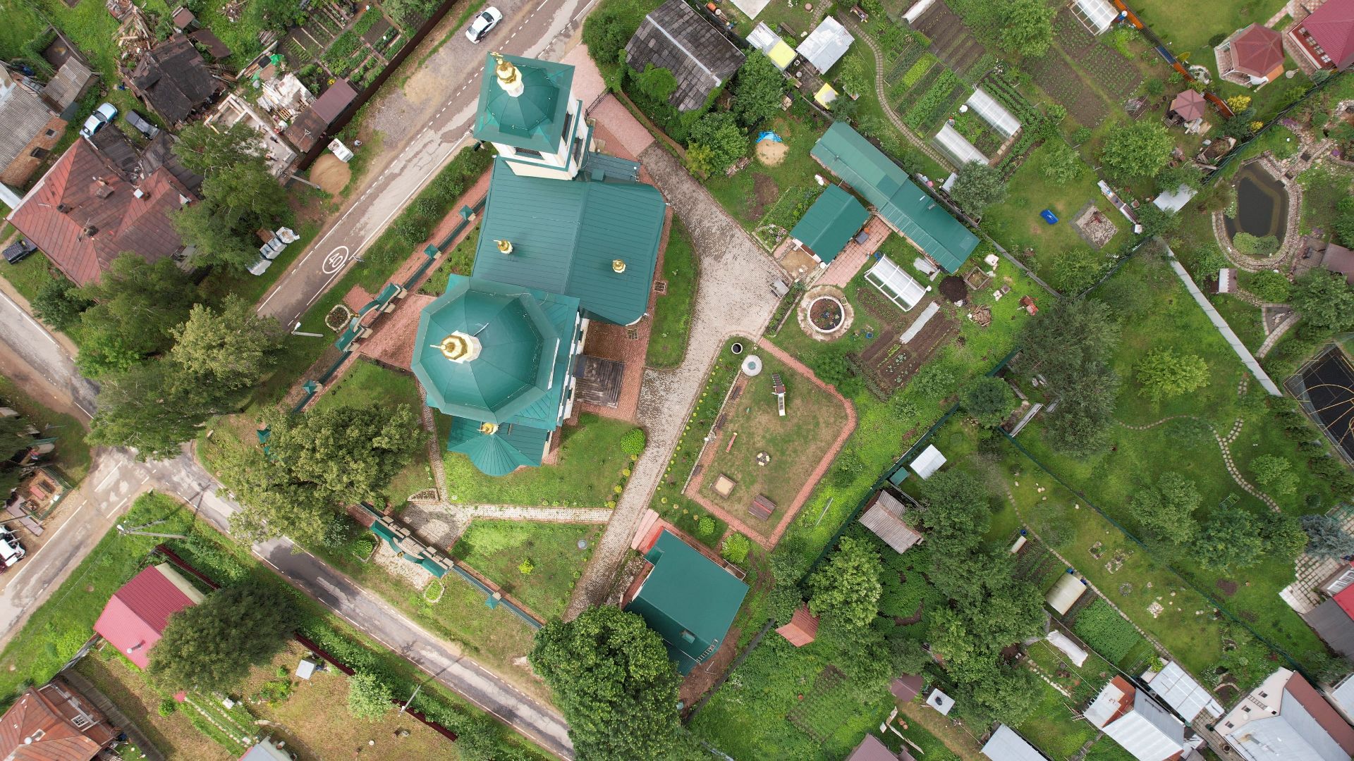 видео с коптера, верея, наро-фоминск, города, церковь,