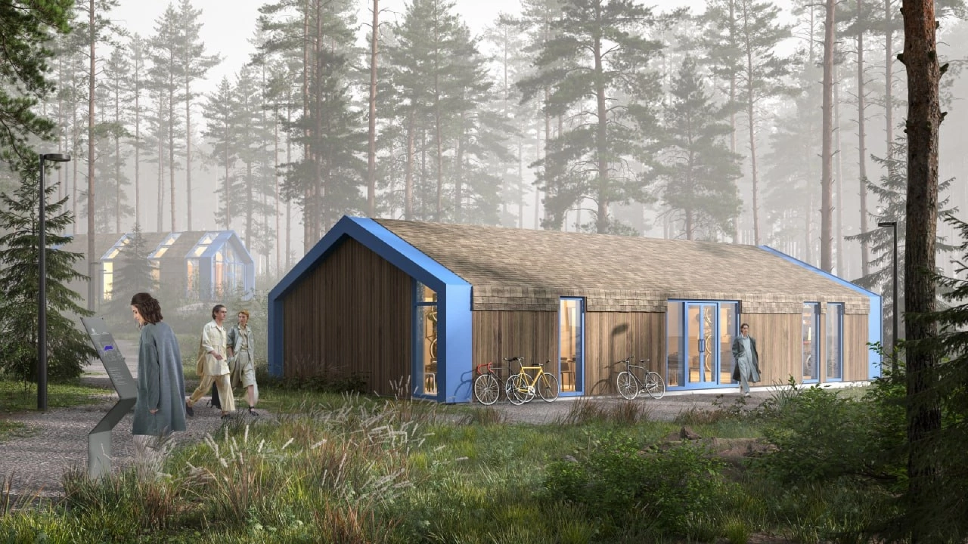 Сергиев Посад, Сергиево-Посадский городской округ, Благоустройство, Парки в лесу, Лесопарк, Загорское море, Зона отдыха, Пляж, Озеро