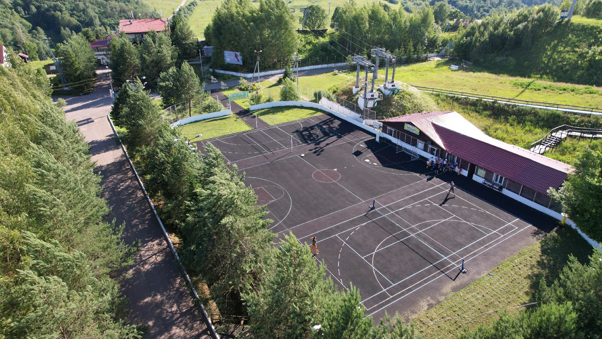 видео с коптера, туризм, спорт,