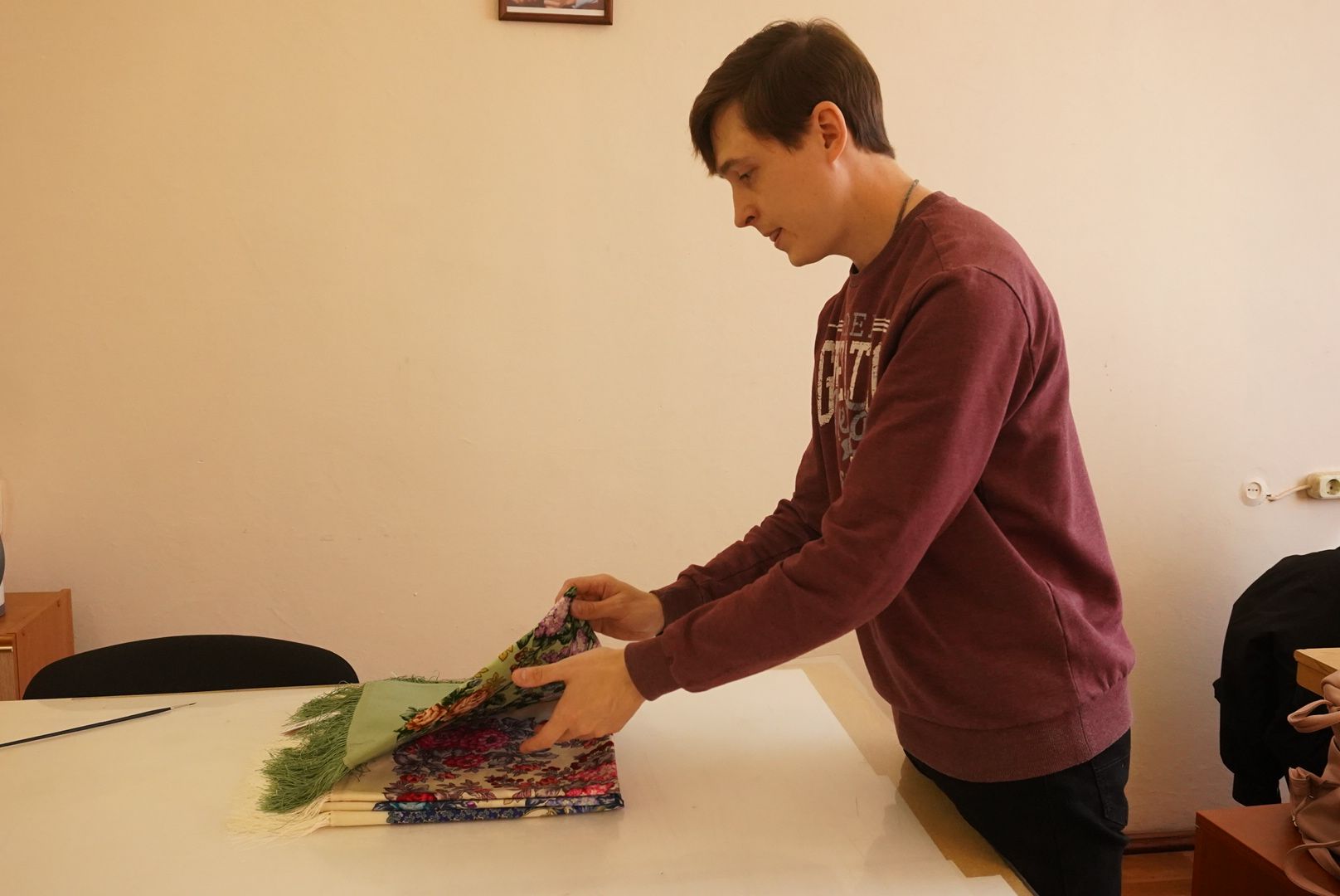 Павловский Посад, Городской округ Павловский Посад, Люди, Жители, Платки, Художник,