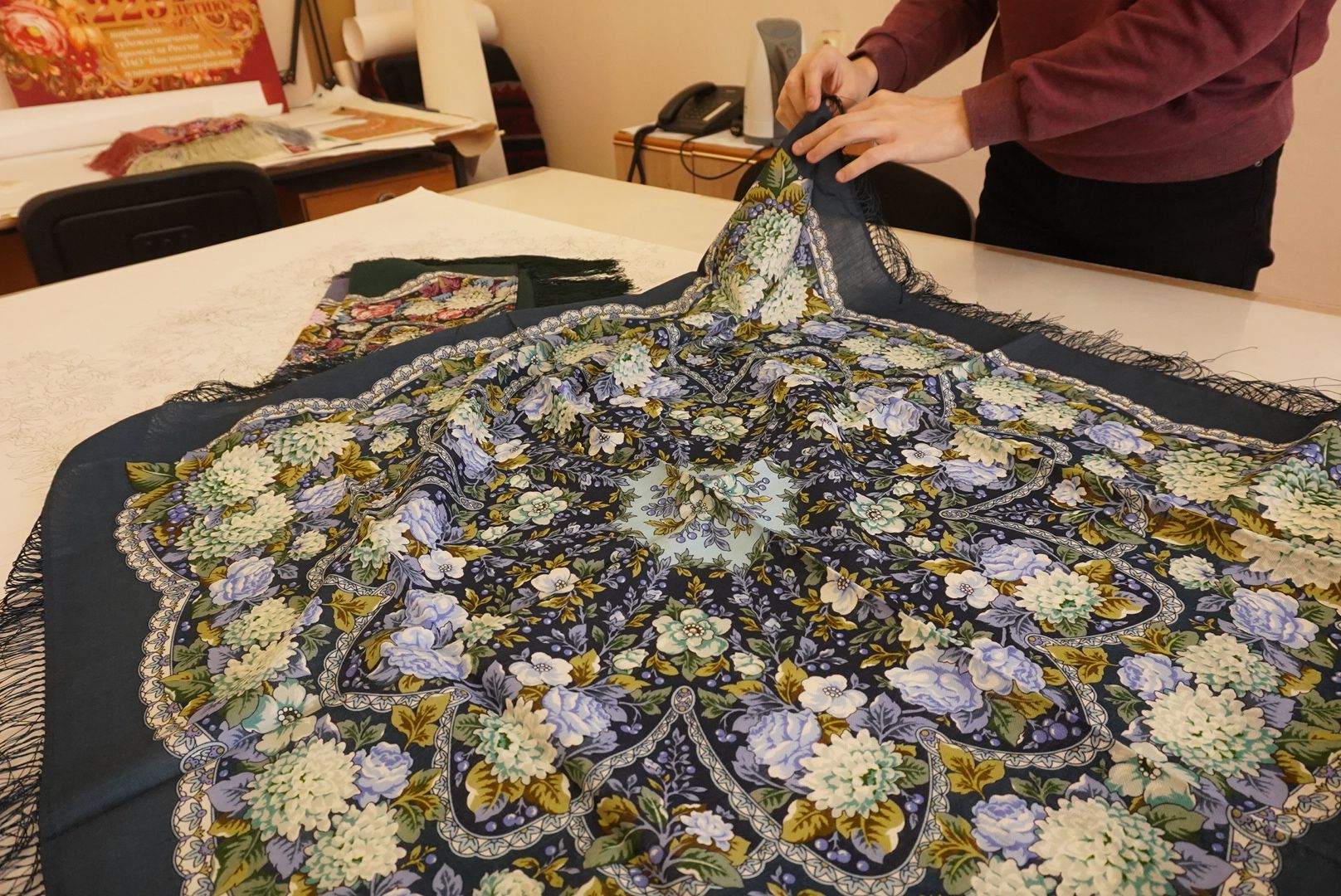 Павловский Посад, Городской округ Павловский Посад, Люди, Жители, Платки, Художник,