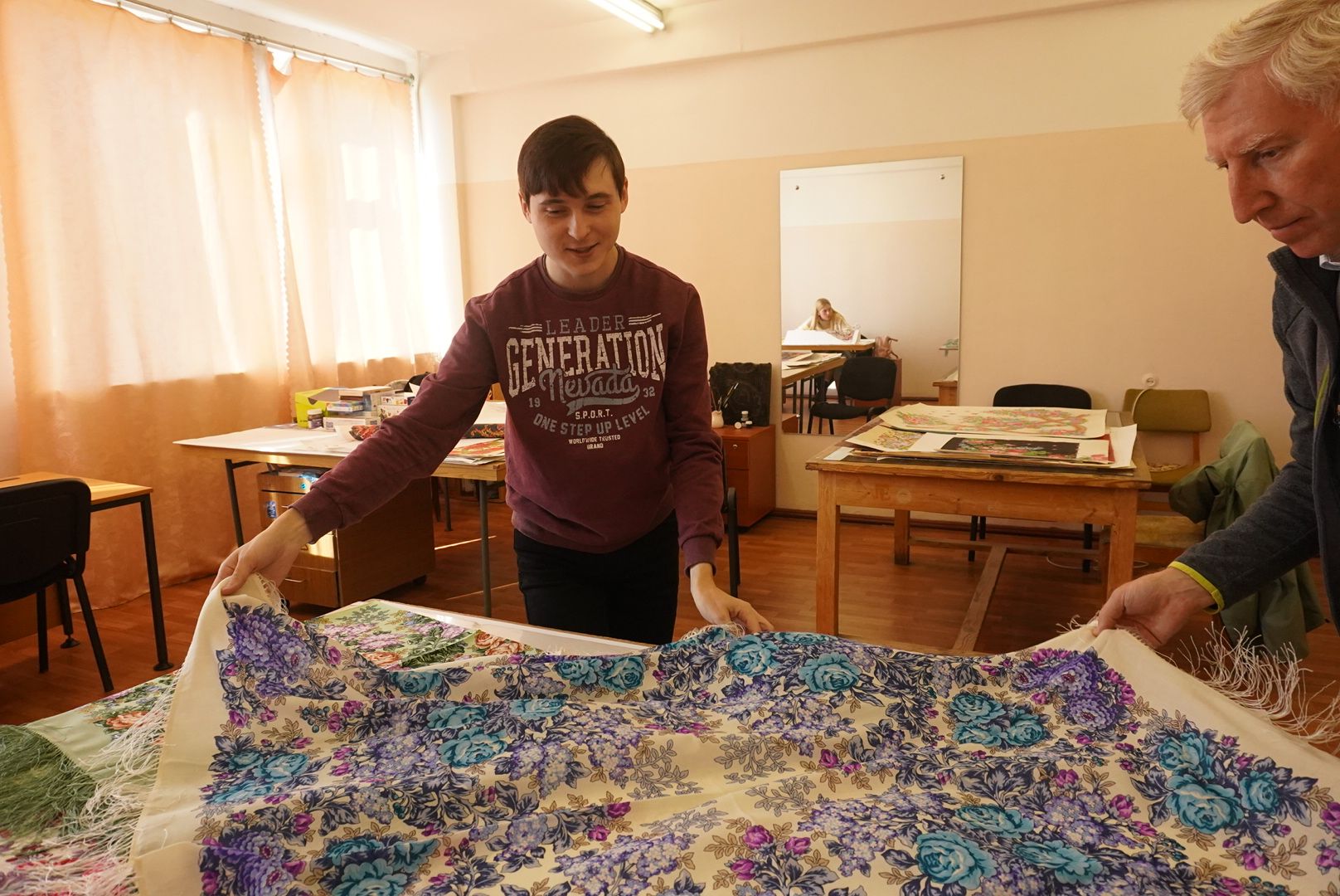 Павловский Посад, Городской округ Павловский Посад, Люди, Жители, Платки, Художник,