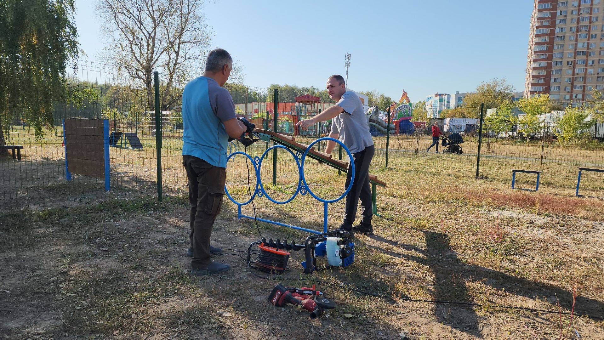 площадка для выгула собак, Долгопрудный, благоустройство,