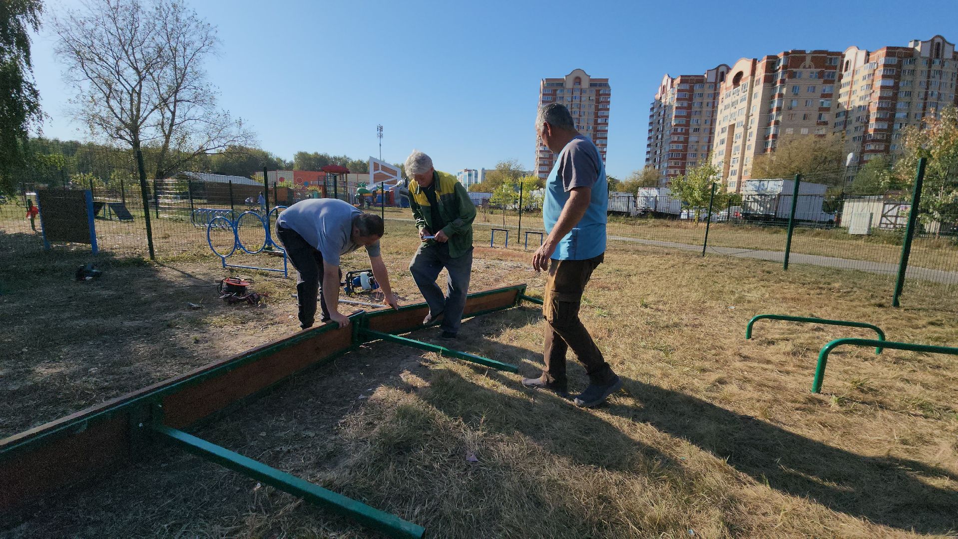 площадка для выгула собак, Долгопрудный, благоустройство,