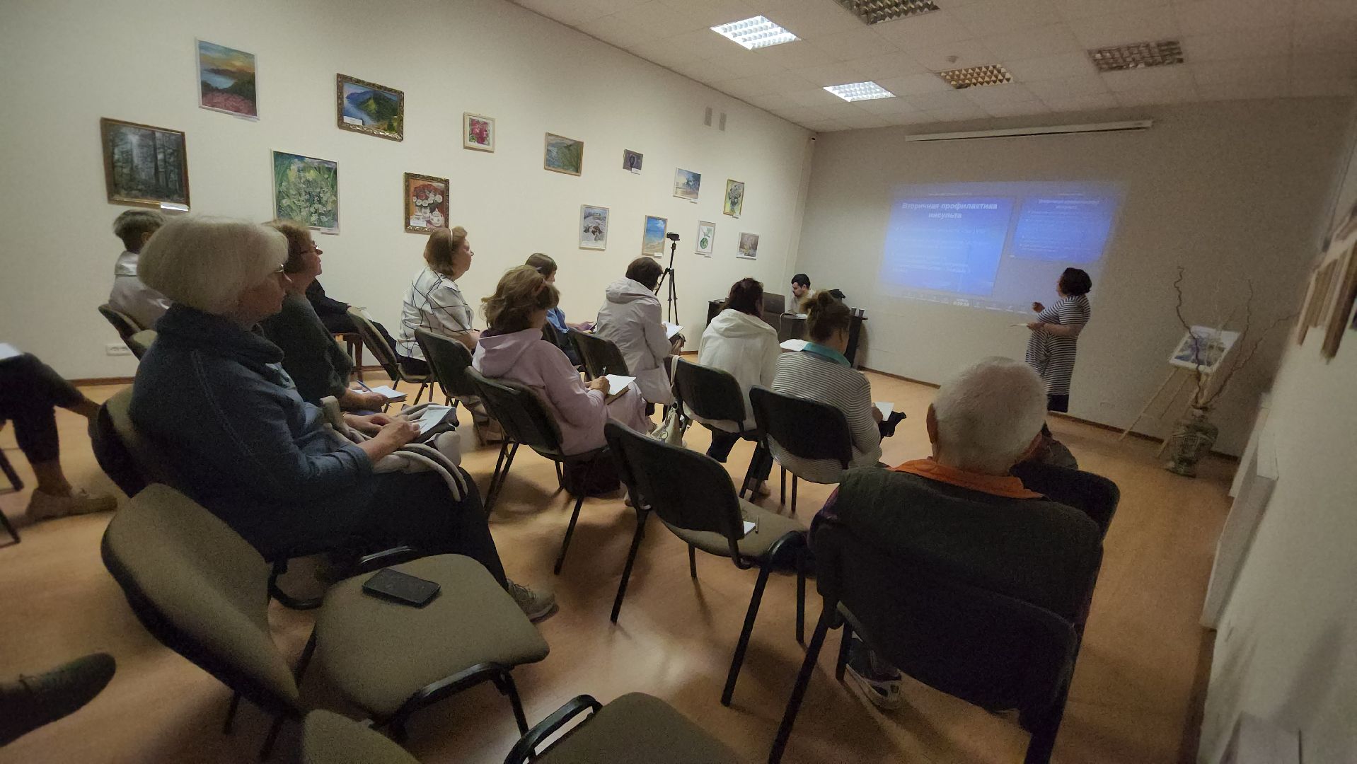 инсульт, профилактика, Здоровье, Лекция, Лобня,