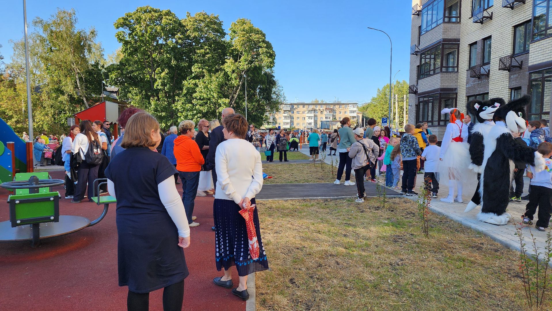 переселение из аварийного жилья, аварийное жилье, вручение ключей переселенцам, Старая Купавна, Богородский городской округ,