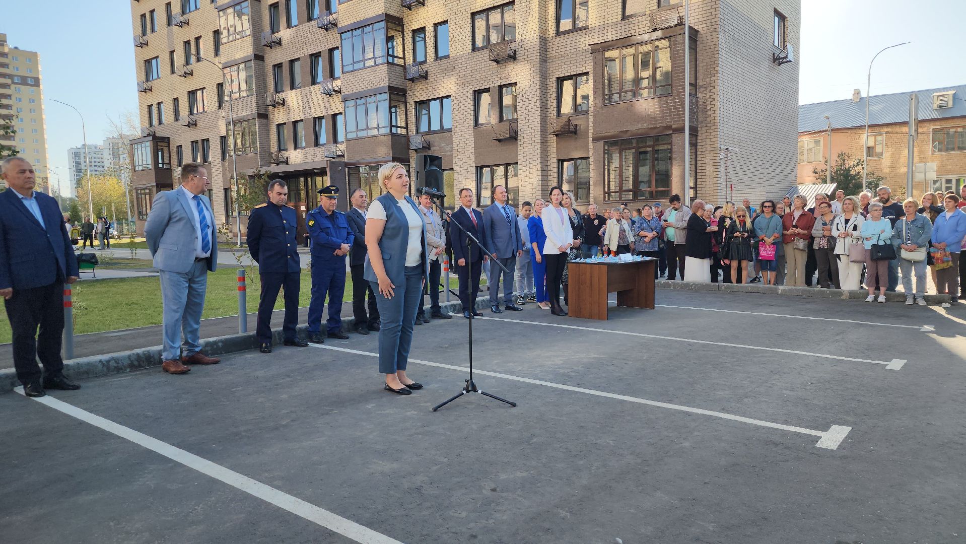 переселение из аварийного жилья, аварийное жилье, вручение ключей переселенцам, Старая Купавна, Богородский городской округ,