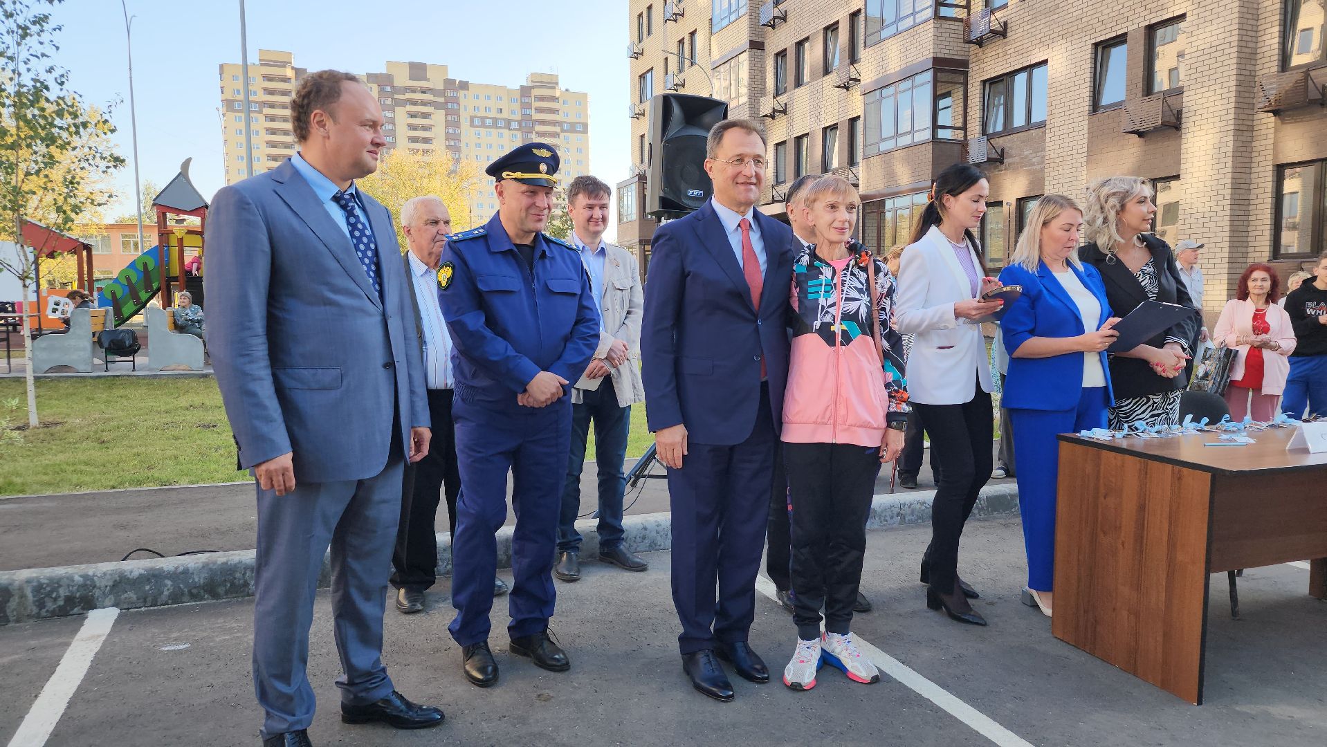 переселение из аварийного жилья, аварийное жилье, вручение ключей переселенцам, Старая Купавна, Богородский городской округ,