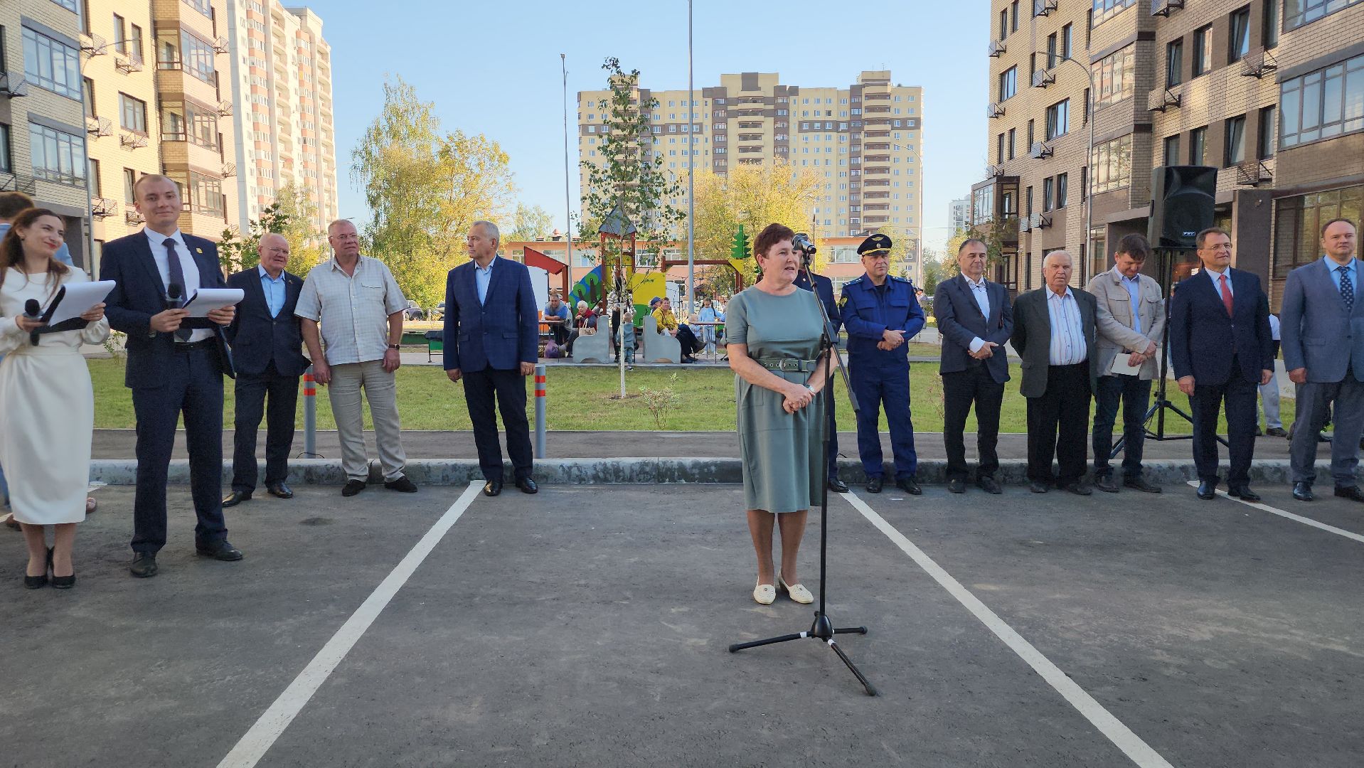 переселение из аварийного жилья, аварийное жилье, вручение ключей переселенцам, Старая Купавна, Богородский городской округ,