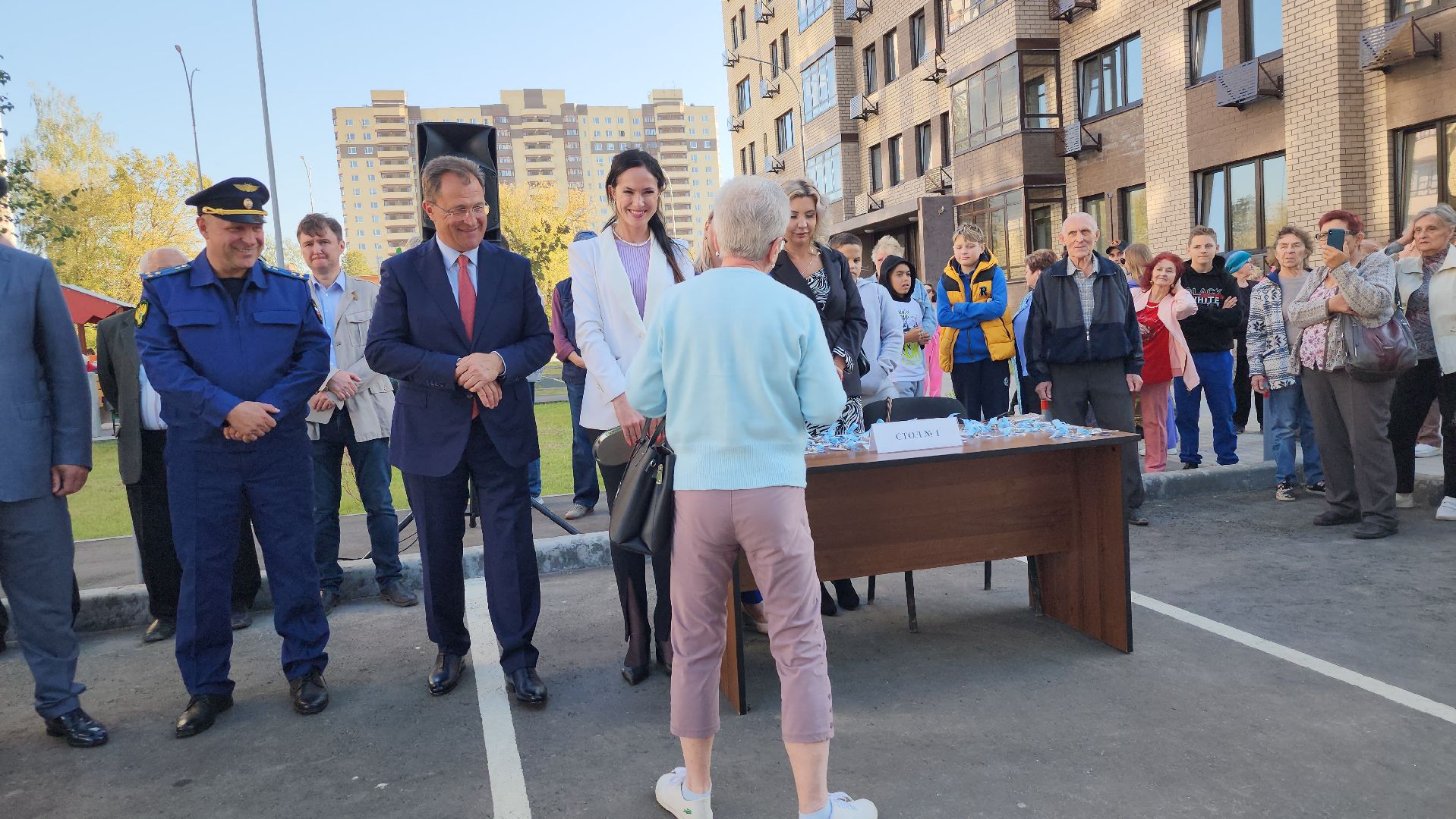 переселение из аварийного жилья, аварийное жилье, вручение ключей переселенцам, Старая Купавна, Богородский городской округ,