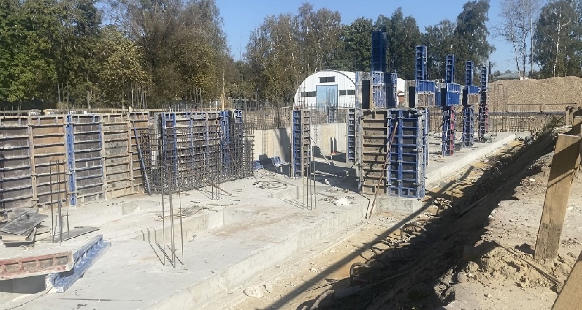 Луховицы, Строительство, стадион спартак, спортивный объект,