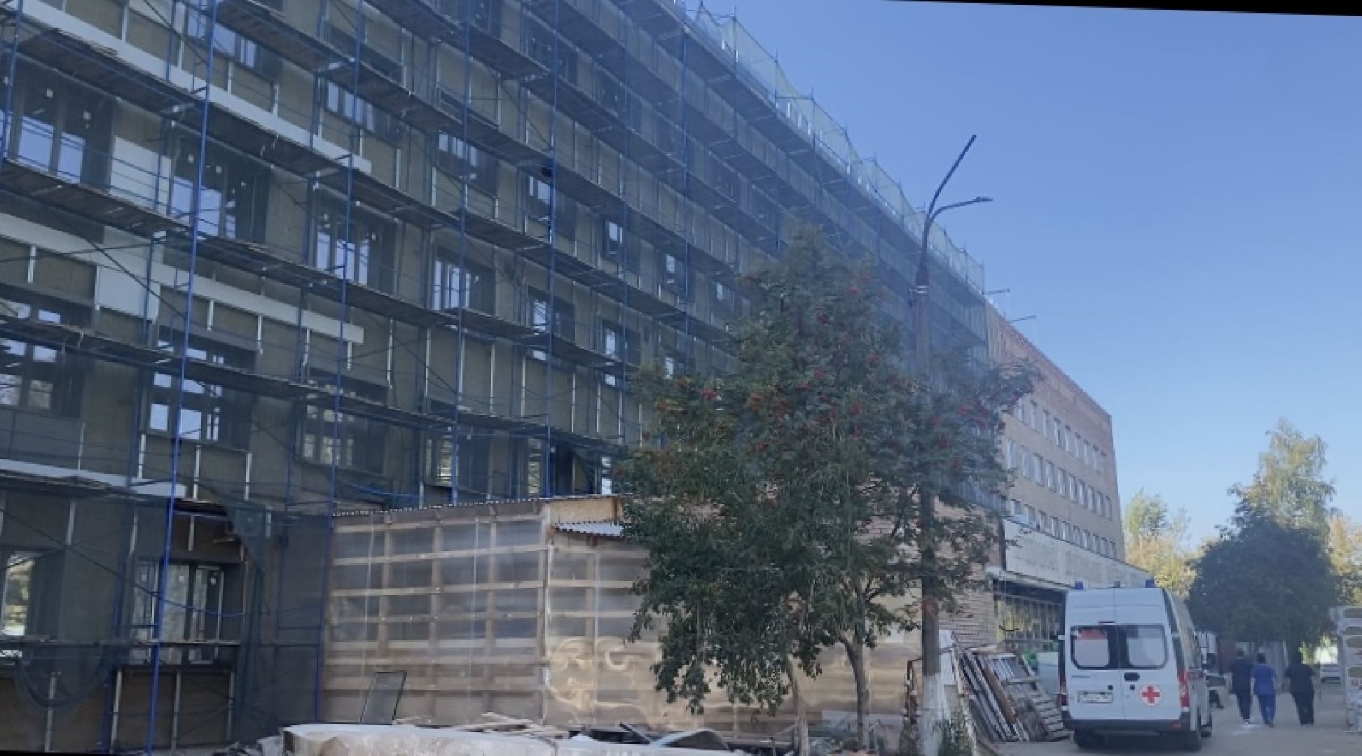 луховицы, капистальный ремонт, терапевтический корпус, медицина,