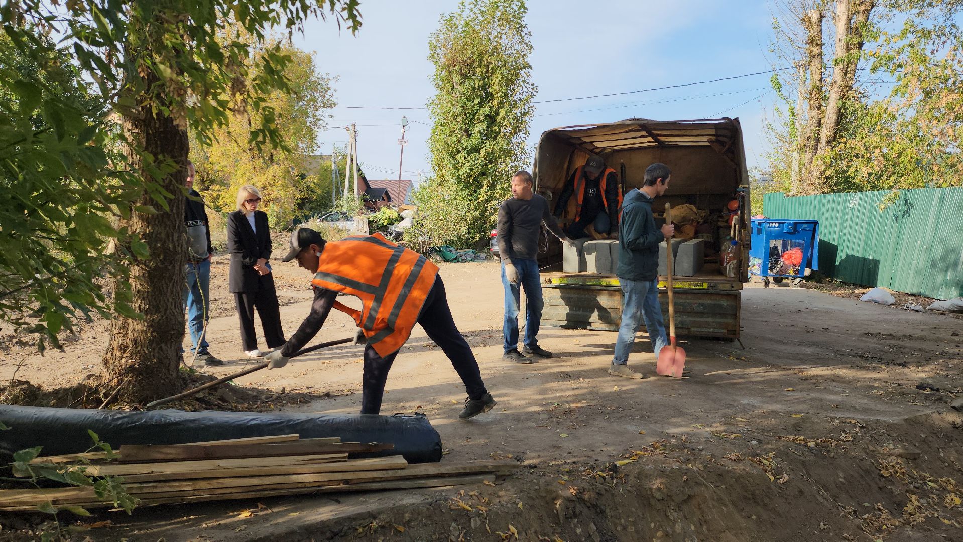 модернизация контейнерных площадок, руза, рузский городской округ, благоустройство, московская область, подмосковье, контейнерная площадка,