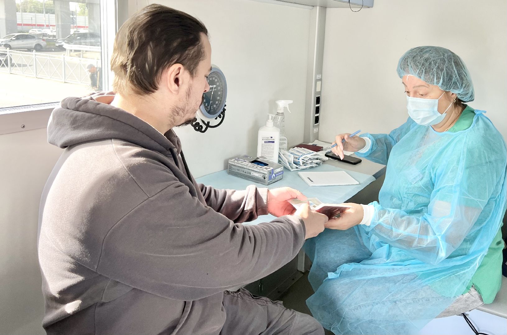 Балашиха, Подмосковье, вакцинация от гриппа, вакцина от гриппа,мобильные пункты вакцинации,