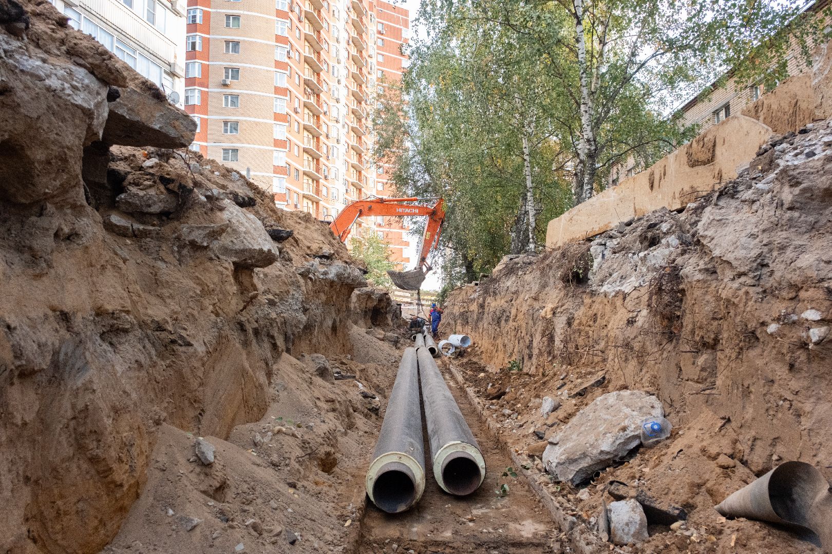 лыткарино, жкх, теплотрасса, ремонт, отопительный сезон 2024-2025,