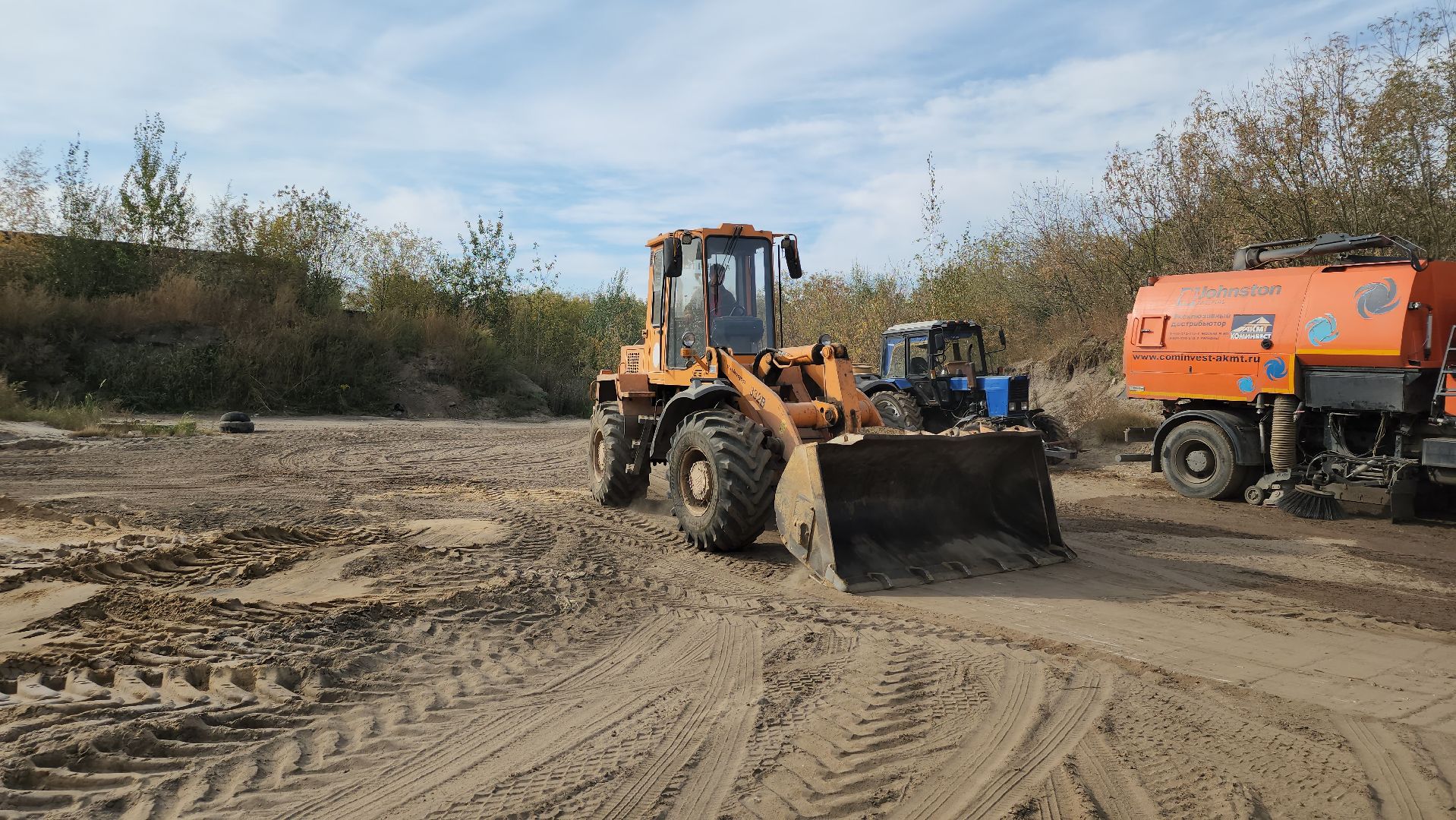 ЖКХ, коммунальные службы, подготовка техники к зимнему периоду, Старая Купавна, Богородский городской округ,