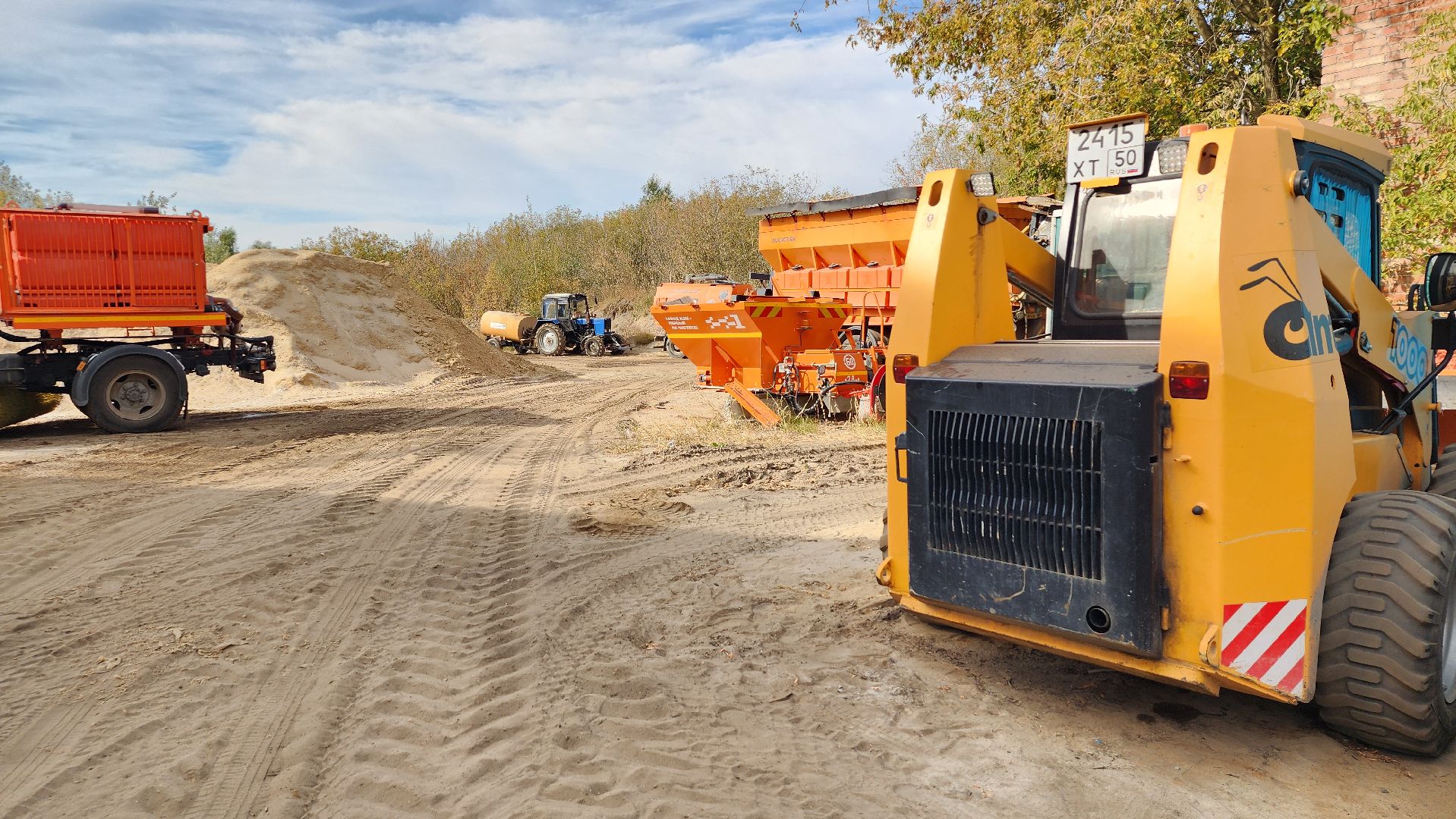 ЖКХ, коммунальные службы, подготовка техники к зимнему периоду, Старая Купавна, Богородский городской округ,