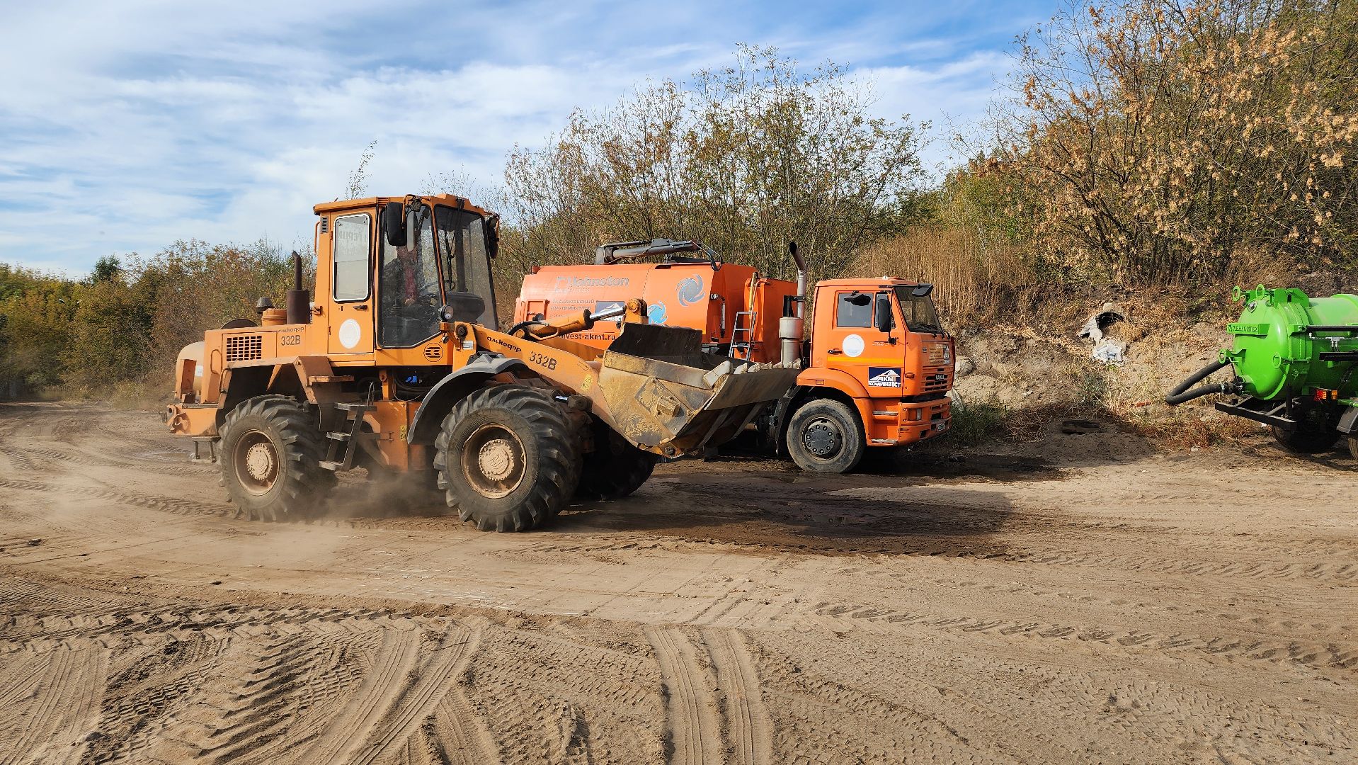ЖКХ, коммунальные службы, подготовка техники к зимнему периоду, Старая Купавна, Богородский городской округ,