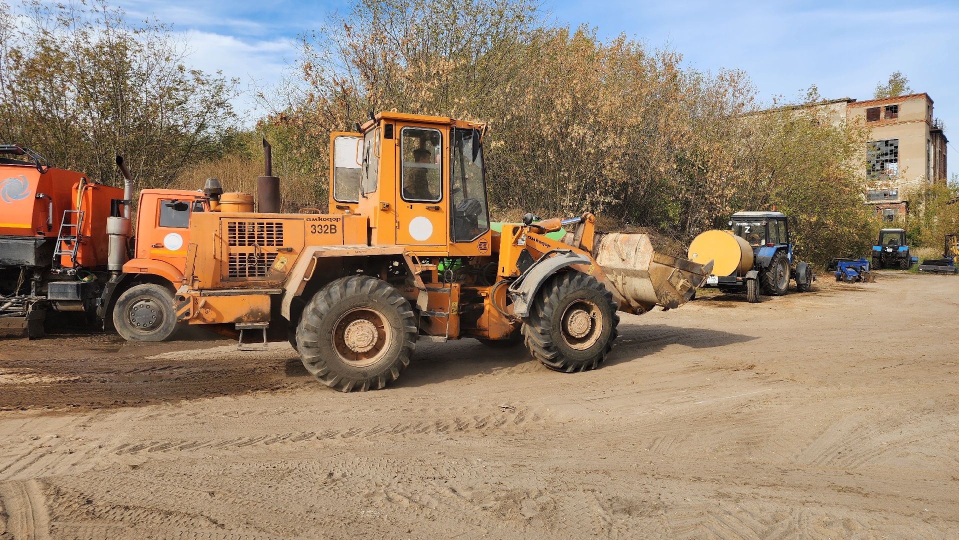 ЖКХ, коммунальные службы, подготовка техники к зимнему периоду, Старая Купавна, Богородский городской округ,