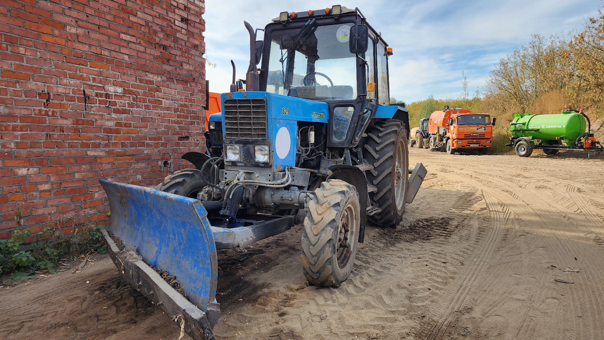 ЖКХ, коммунальные службы, подготовка техники к зимнему периоду, Старая Купавна, Богородский городской округ,