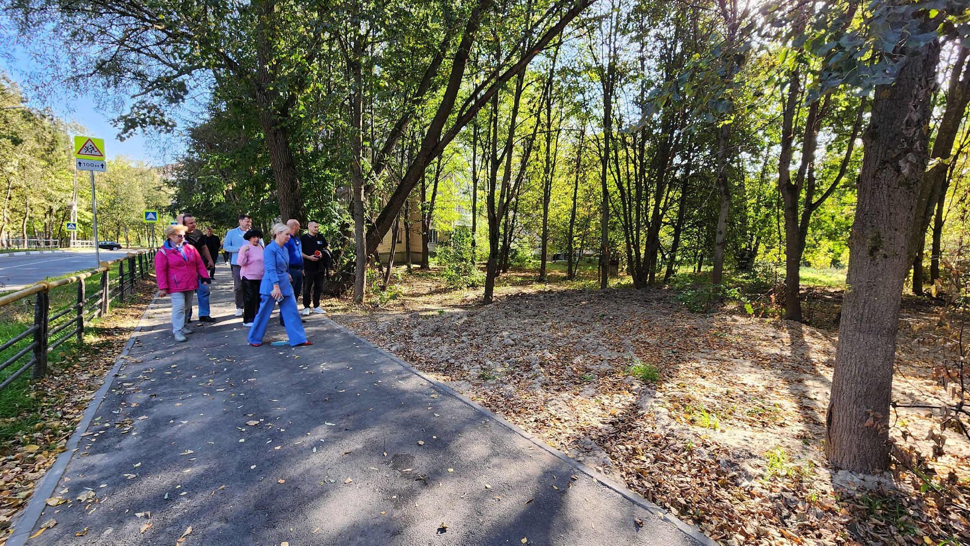 обход, обход города, встреча с жителями, протвино, лесной бульвар,