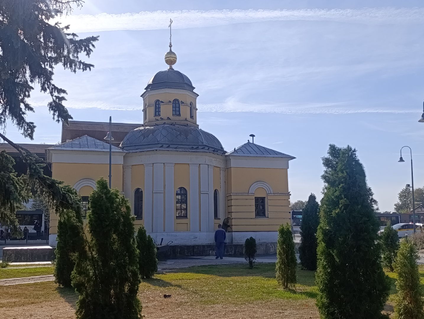 Бронницы, Площадь Тимофеева, Осенняя уборка площади, МБУ Благоустройство, Обустройство площади Тимофеева,