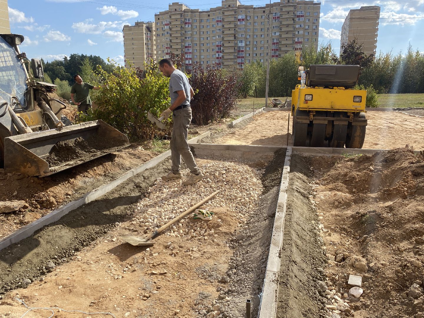 благоустройство территории, власиха Тополек, власиха Школьный, обход территории, обращения жителей,