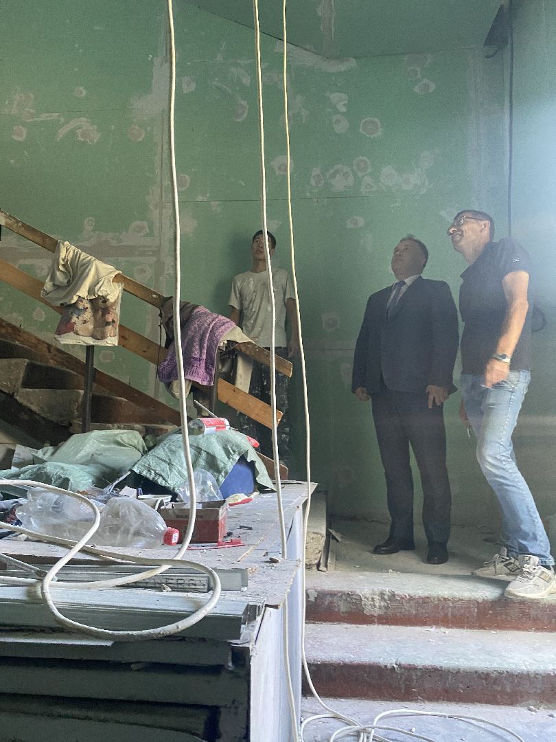 туристический клуб РВСН, ремонт КБО Власиха, ремонт во Власихе, ремонт после пожара, клуб туристов Власиха,